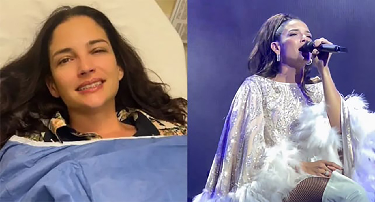 VIDEO Natalia Jiménez es hospitalizada después de dar concierto en