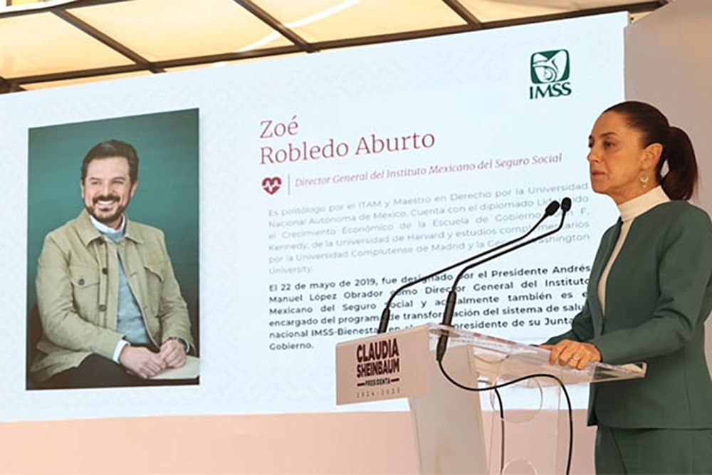 Sheinbaum Confirma Continuidad De Zo Robledo Al Frente Del Imss Z Calo