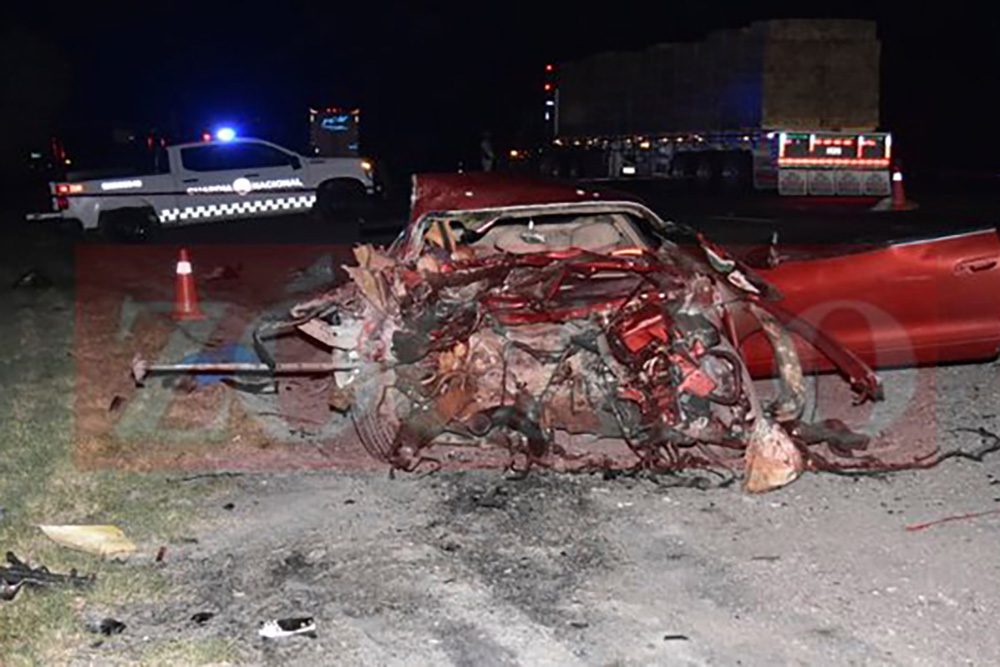 Fuerte accidente en la carretera federal 57 deja dos personas sin vida ...