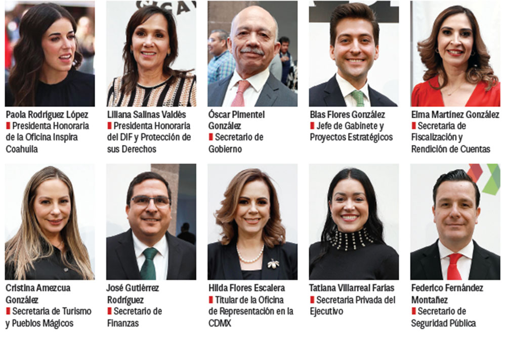 Toma Gobernador protesta al equipo conformado para ‘llevar a Coahuila al siguiente nivel’