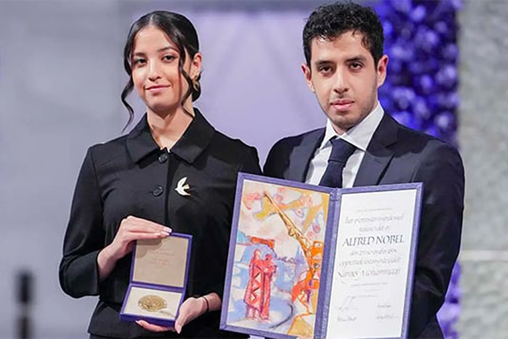 Api Narges Premio Nobel de la Paz Narges Mohammadi critica el ‘régimen tiránico y ...