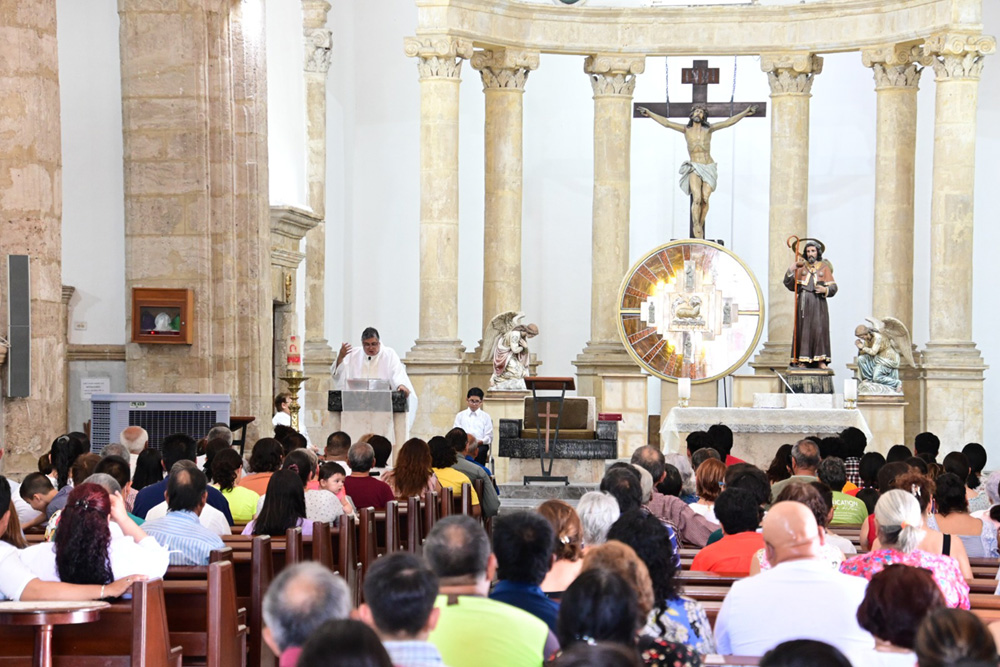 Exhorta párroco a ejercer voto con valores cristianos - Zócalo