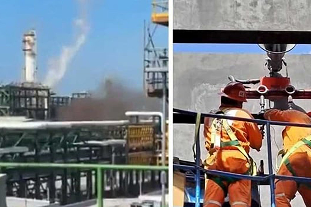 Evacuan Por Fuga De Gas Refinería Dos Bocas Zócalo