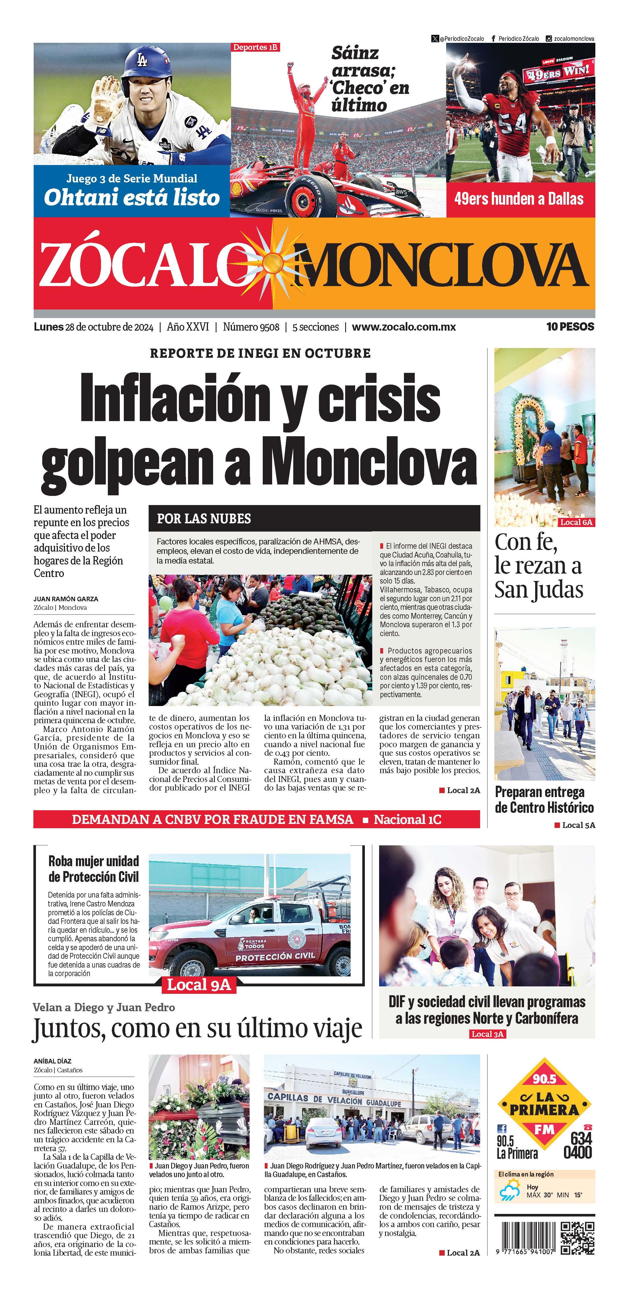 Monclova edición impresa