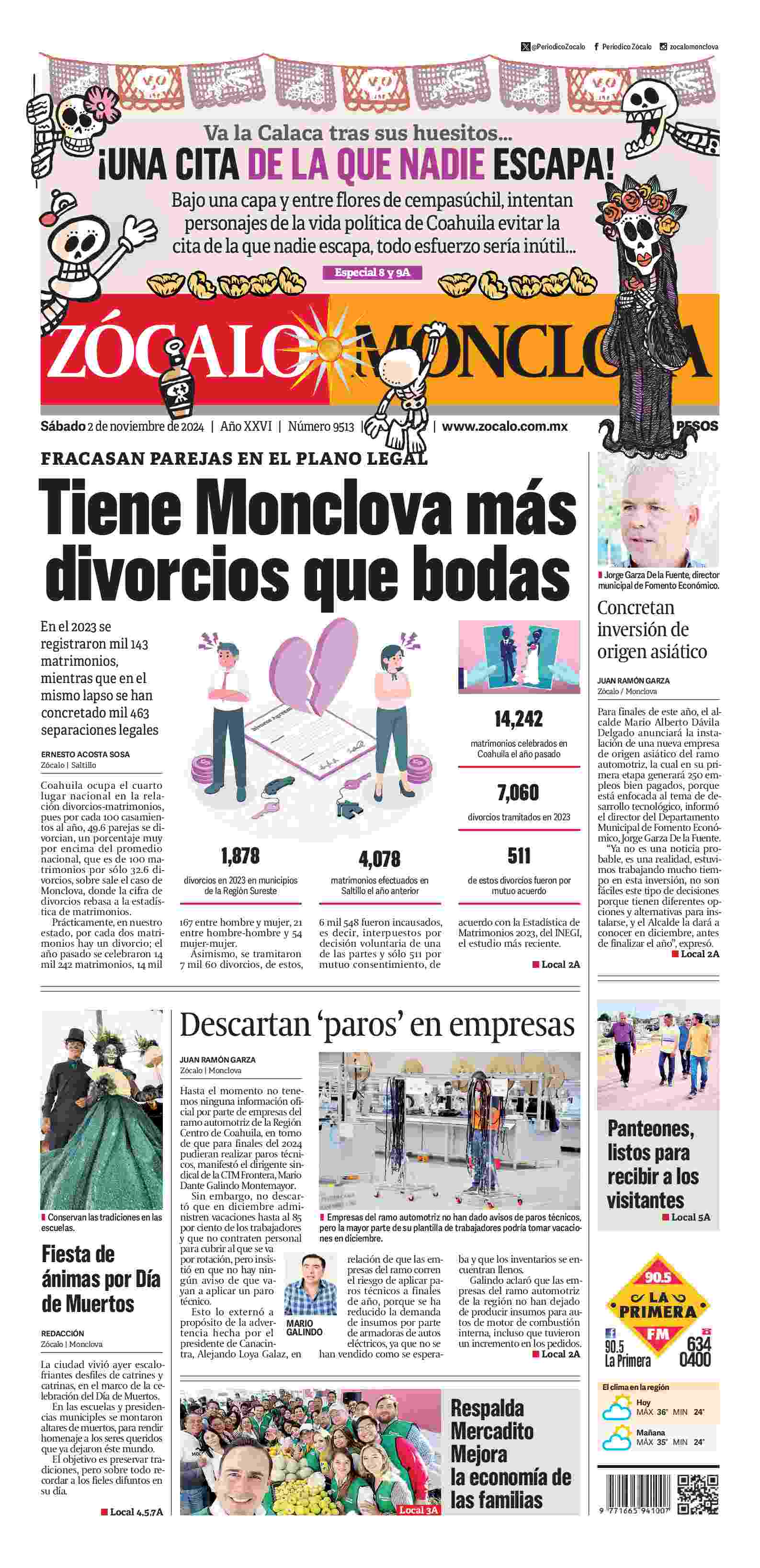 Monclova edición impresa