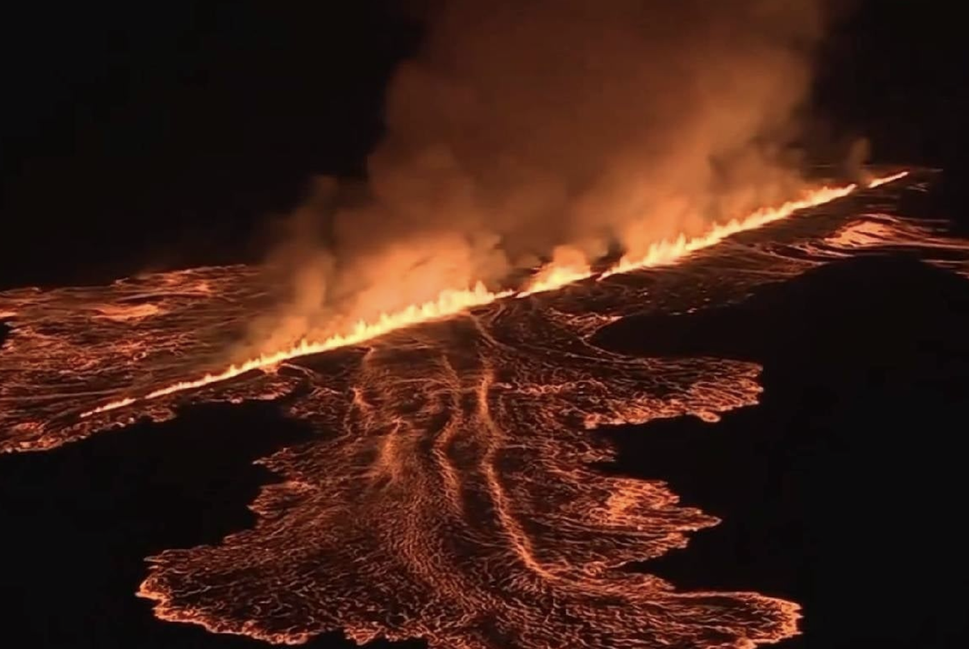 VIDEOS: Volcán en Islandia hace erupción; es el séptimo este año