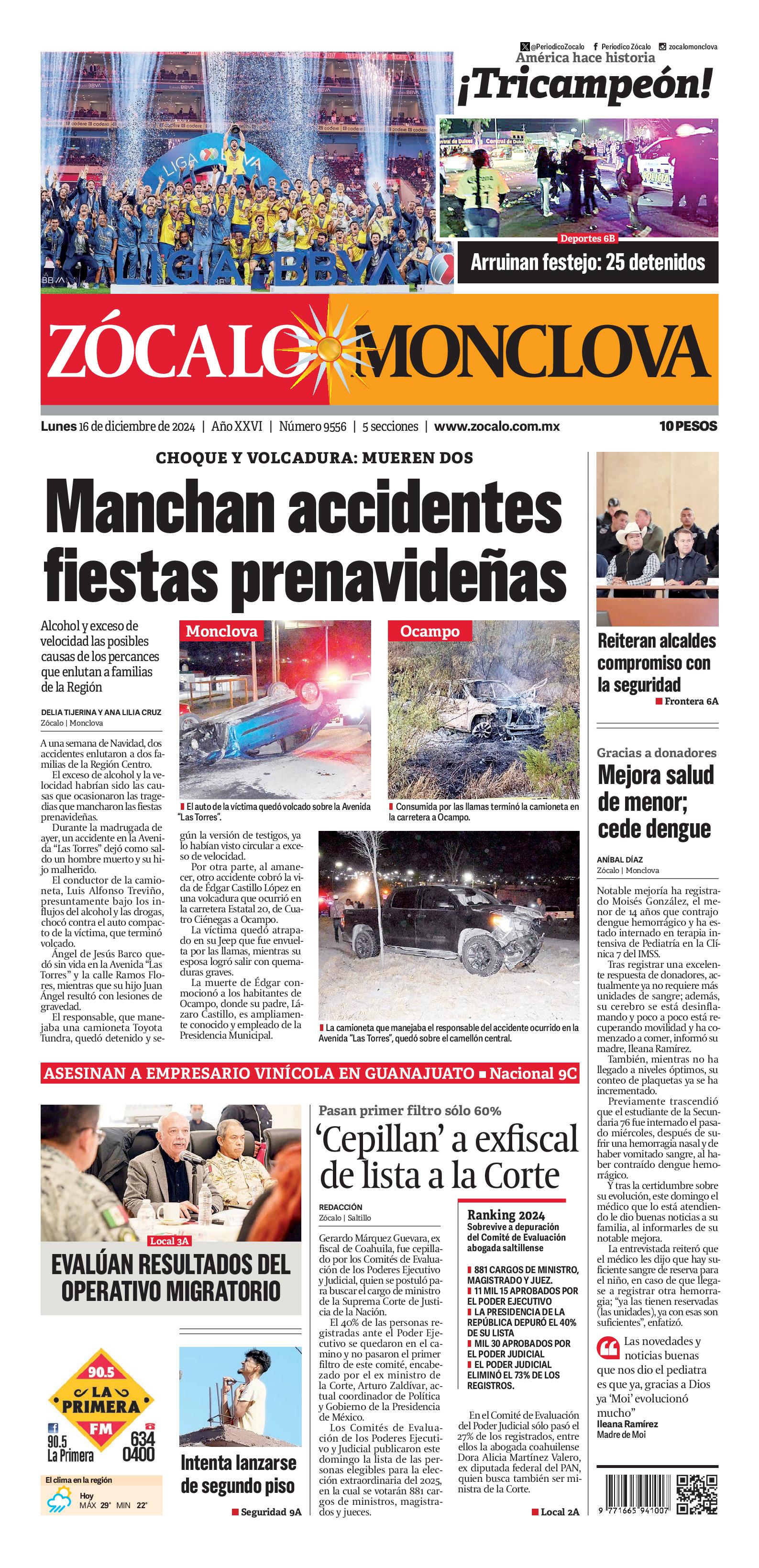 Monclova edición impresa