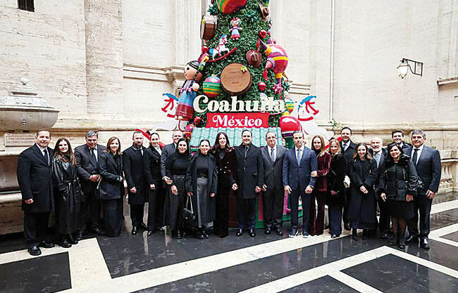 Brilla Coahuila en Navidad Mexicana en el Vaticano