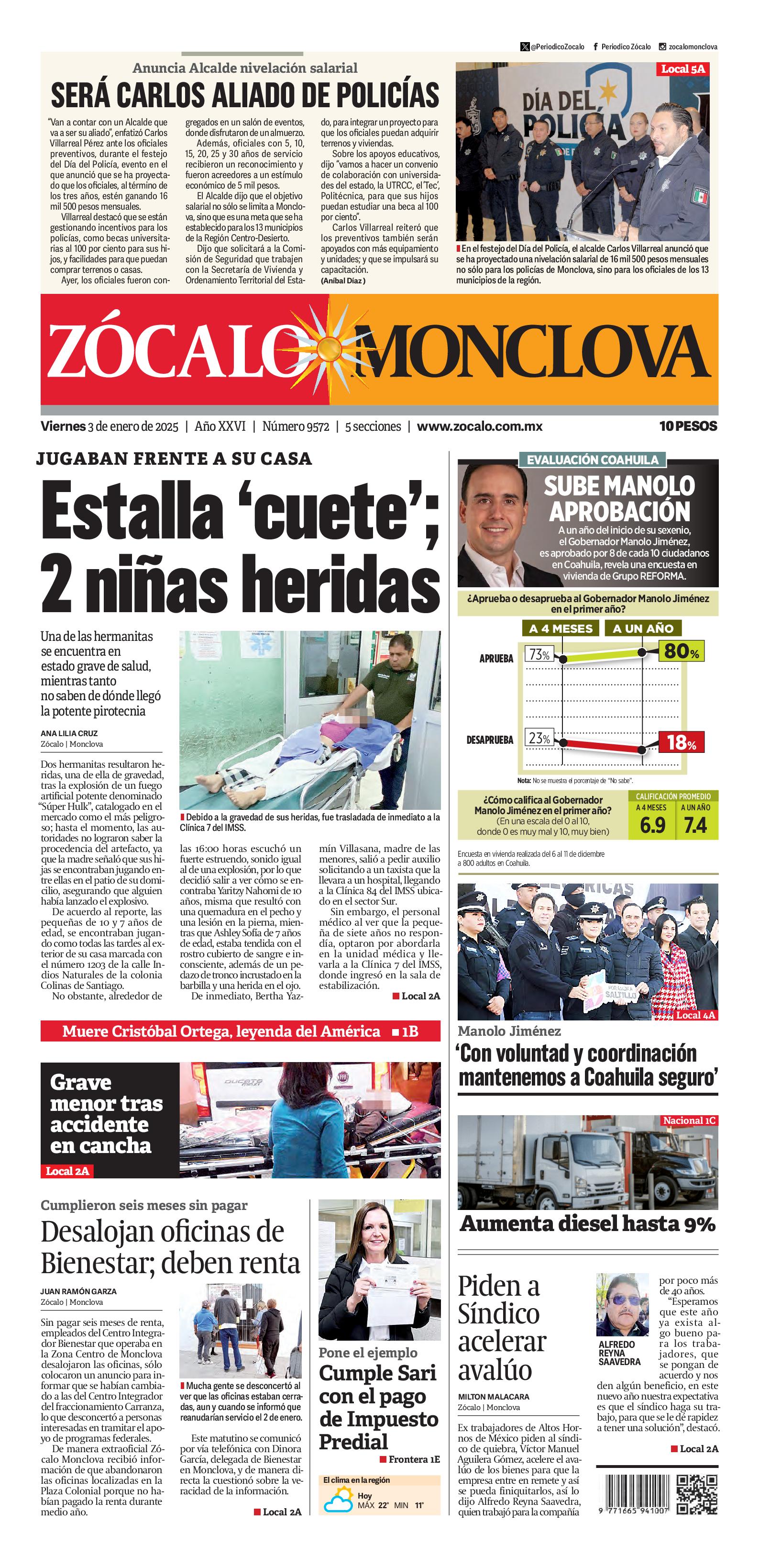 Monclova edición impresa