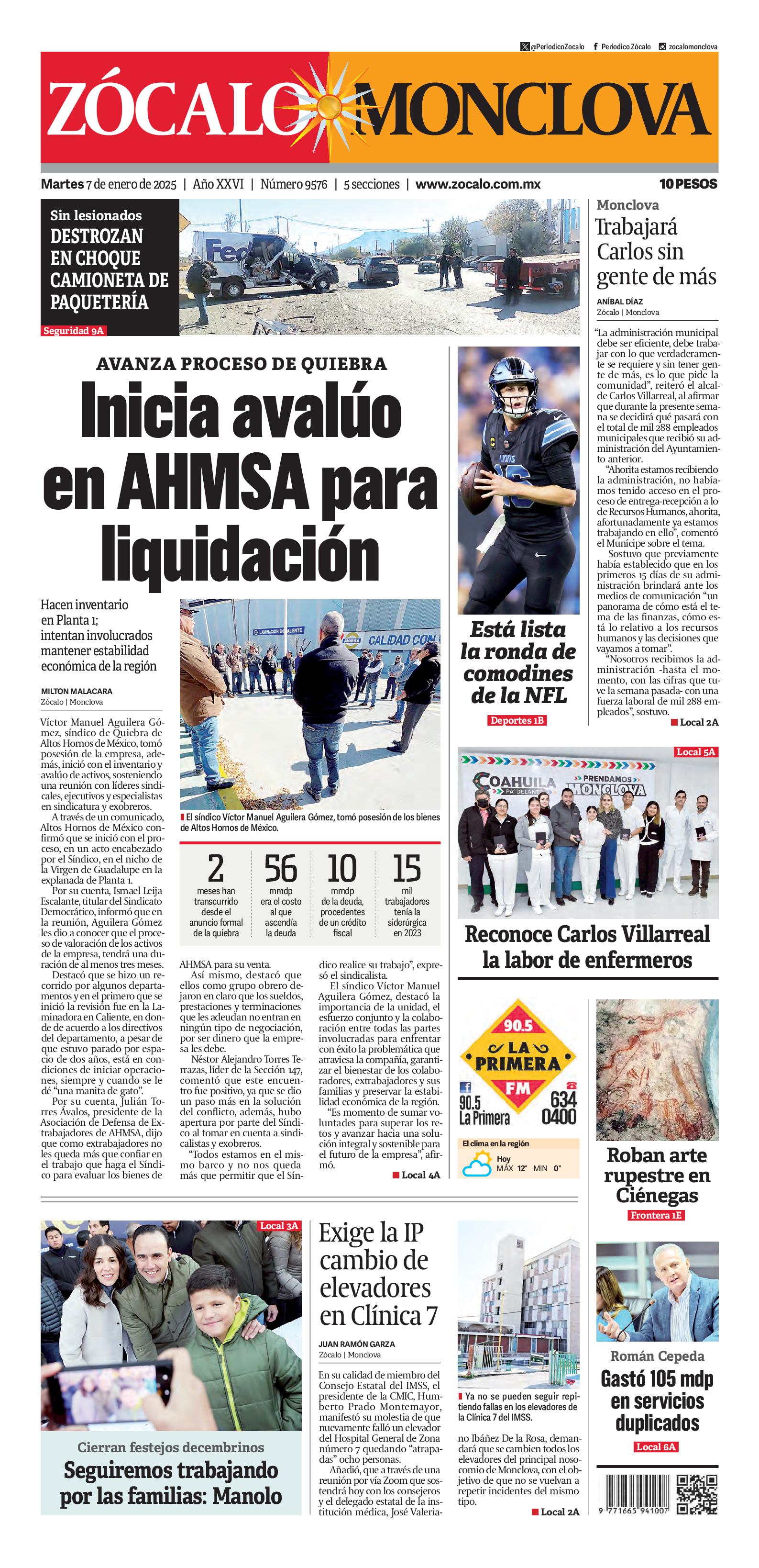 Monclova edición impresa