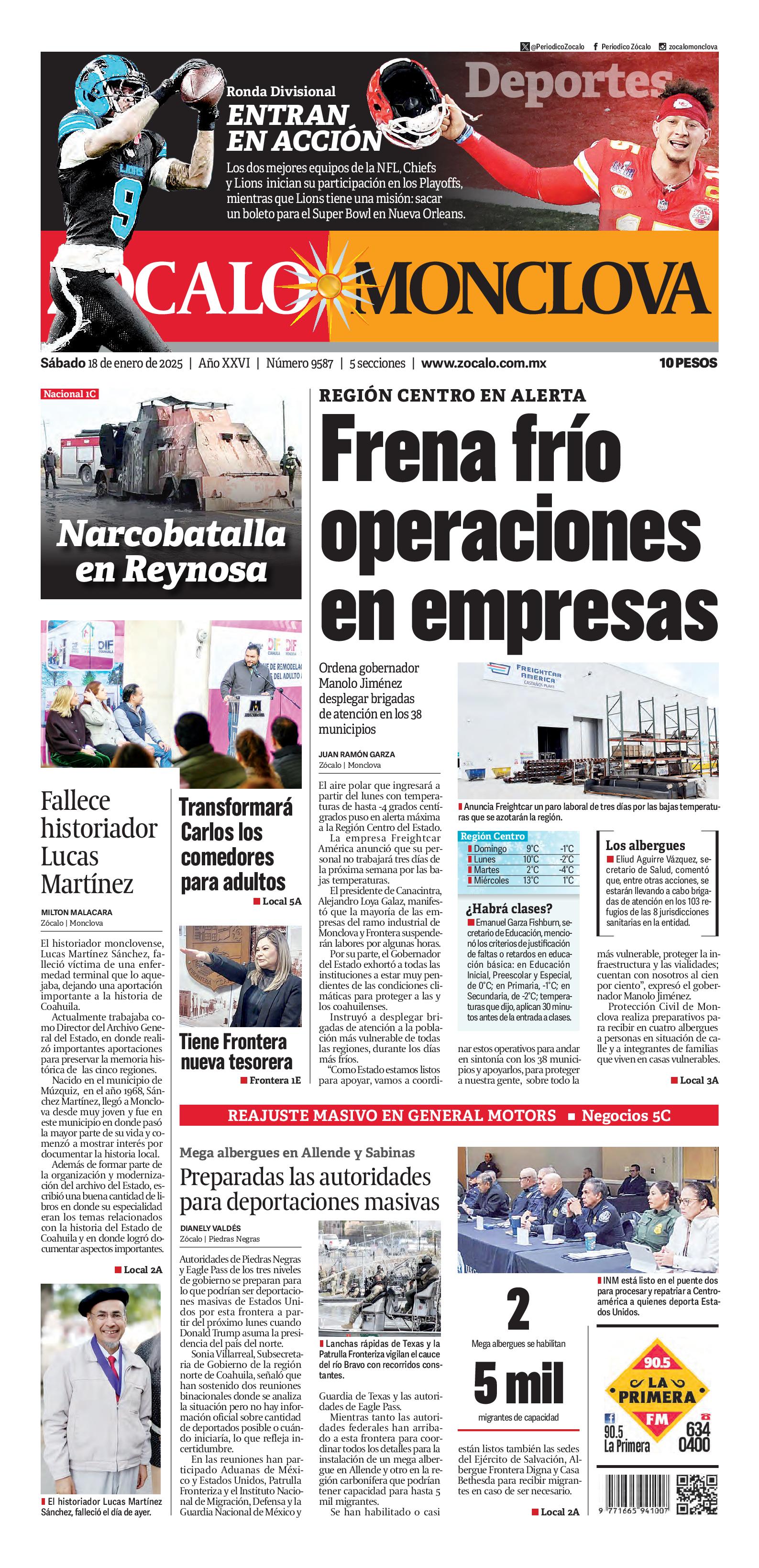 Monclova edición impresa