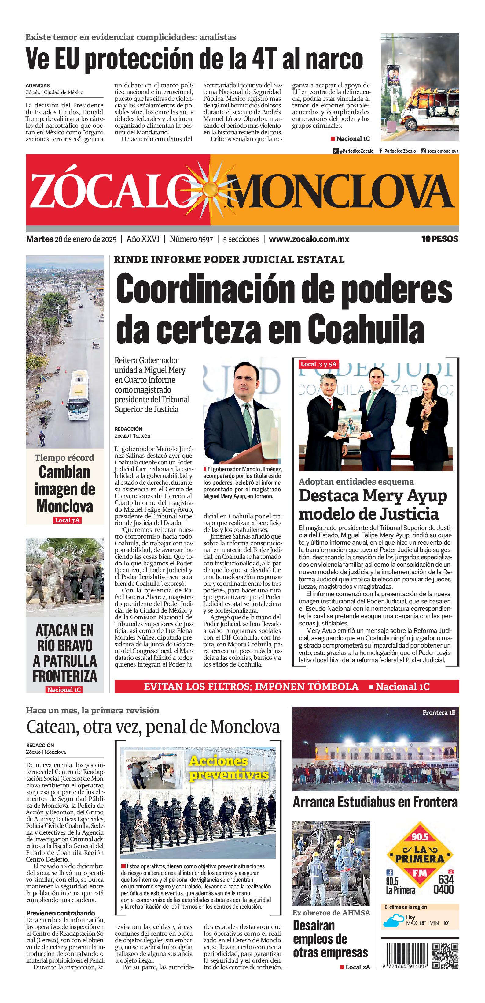 Monclova edición impresa