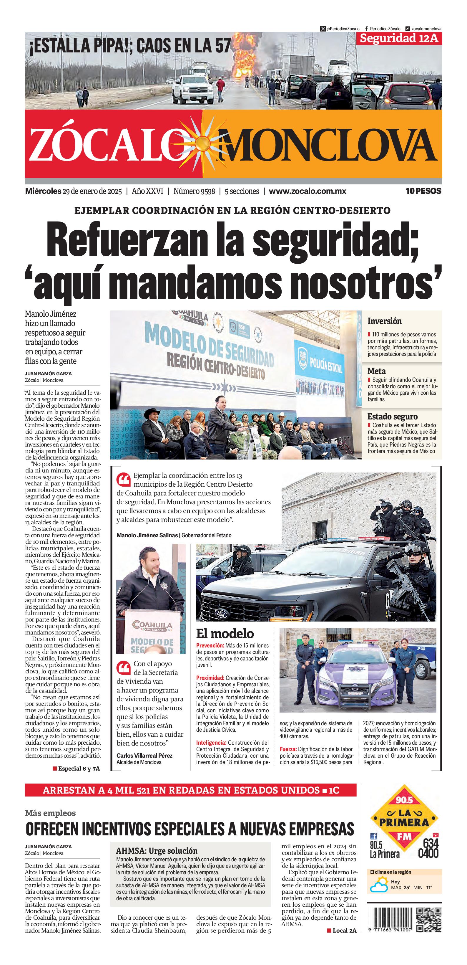 Monclova edición impresa