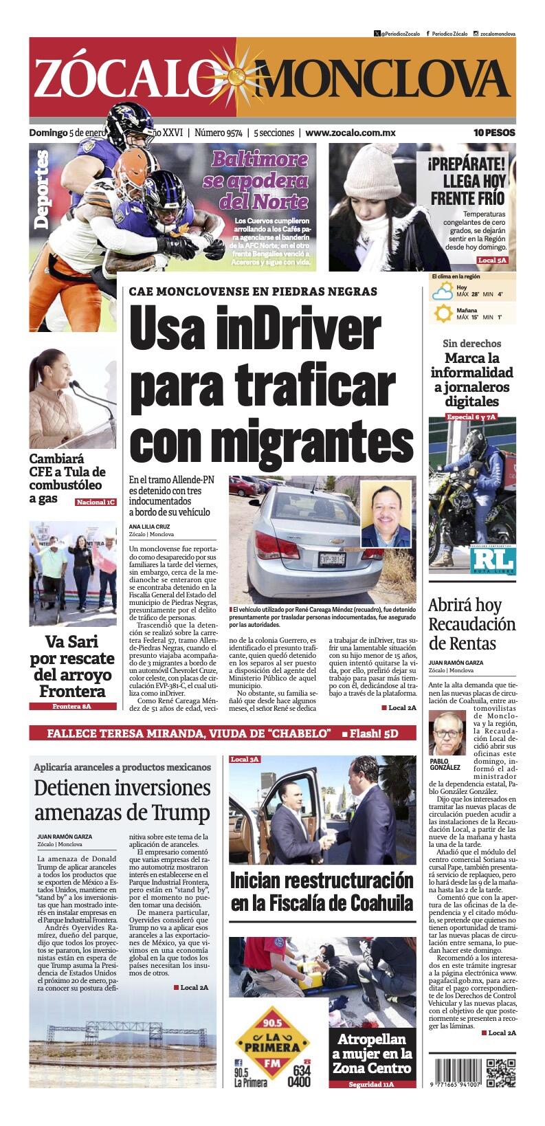 Monclova edición impresa