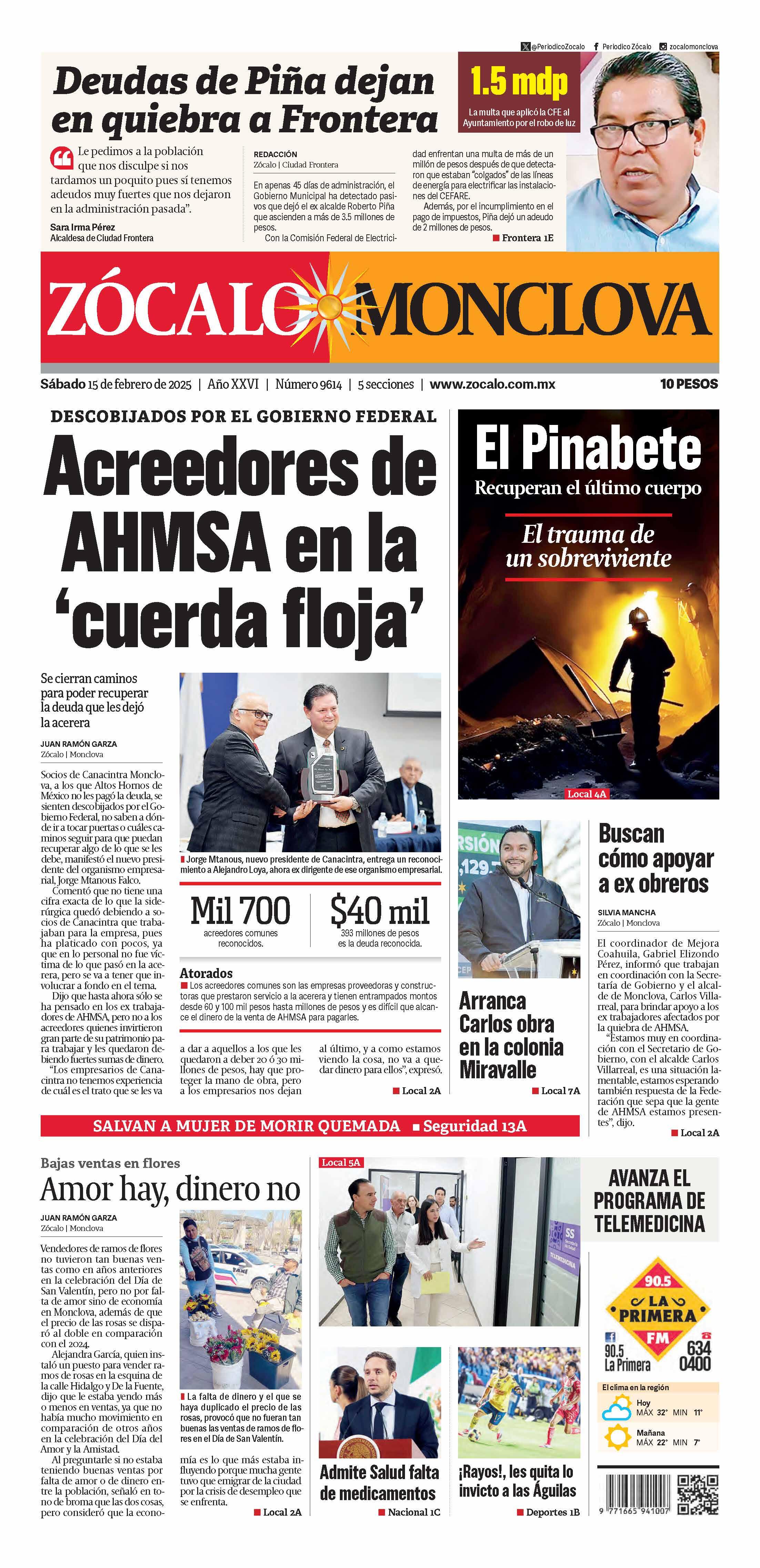 Monclova edición impresa