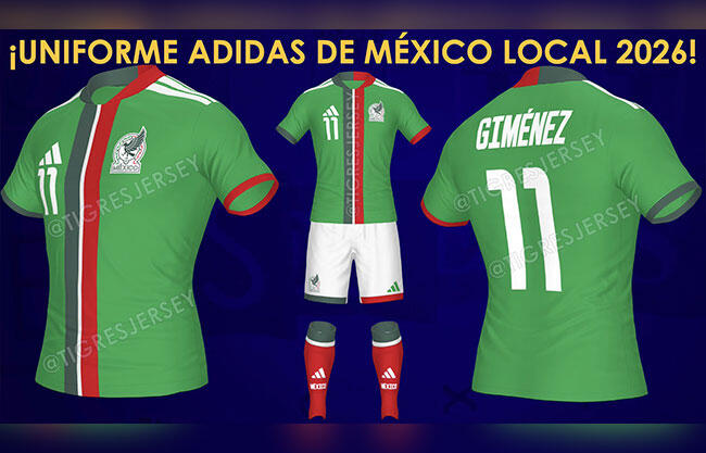 Filtran uniforme de la Selección para el Mundial 2026