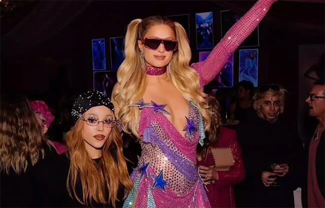 Danna, la invitada más hot en la fiesta de cumpleaños de Paris Hilton