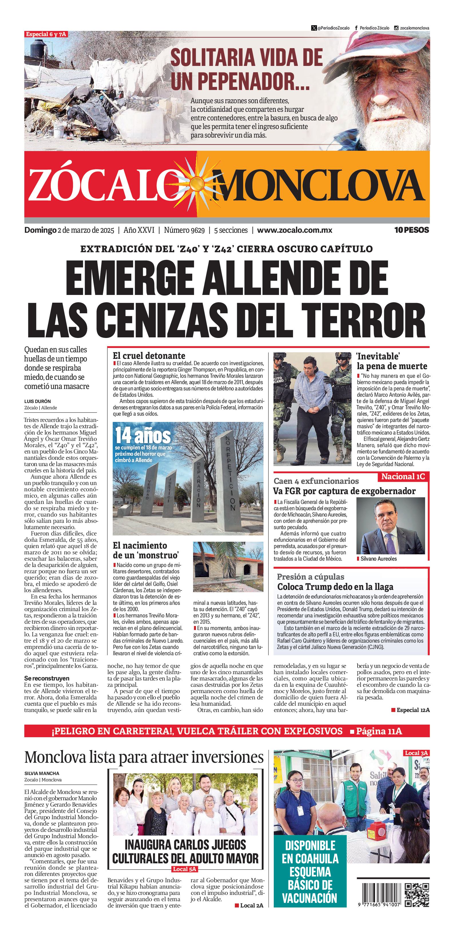 Monclova edición impresa