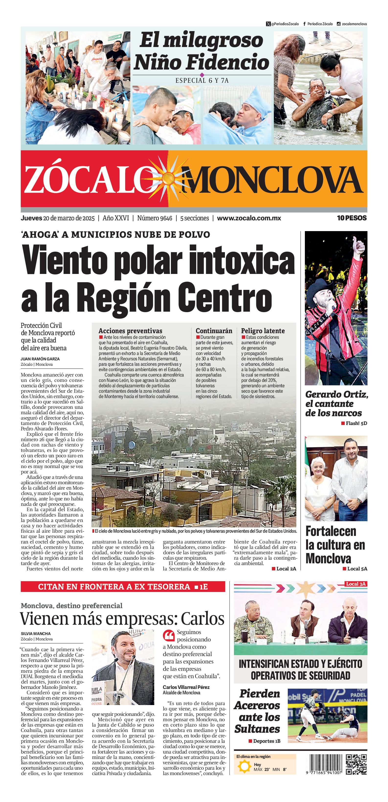 Monclova edición impresa