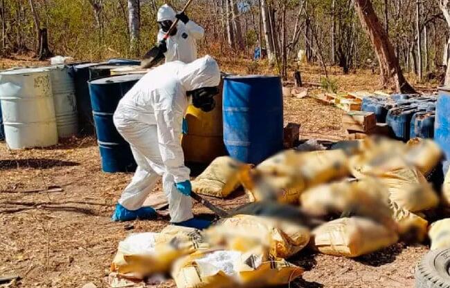 Asegura Semar ocho narcolaboratorios en Sinaloa