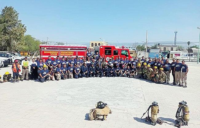 Refuerzan contra incendios a Protección Civil de Cuatro Ciénegas