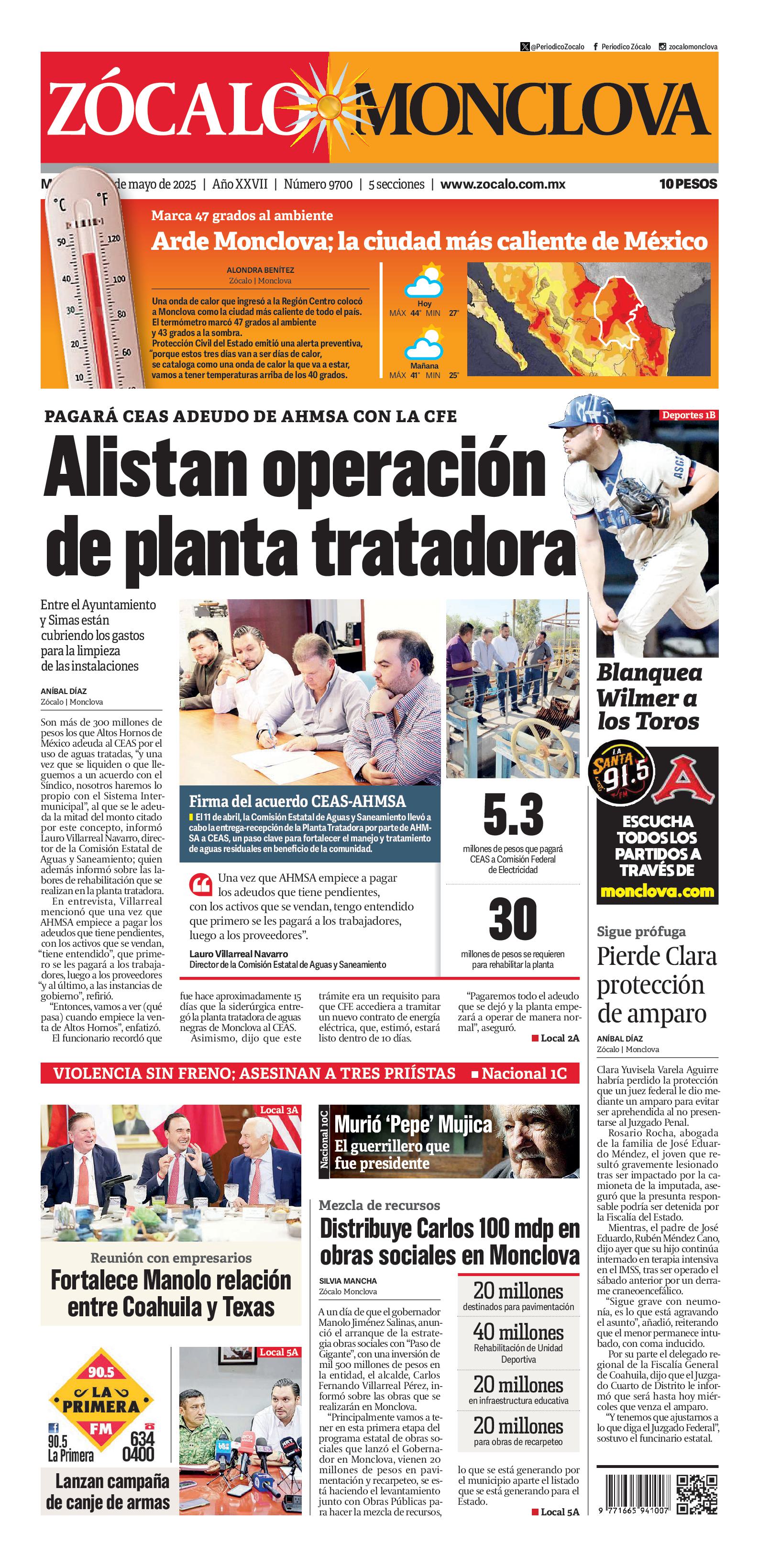 Monclova edición impresa