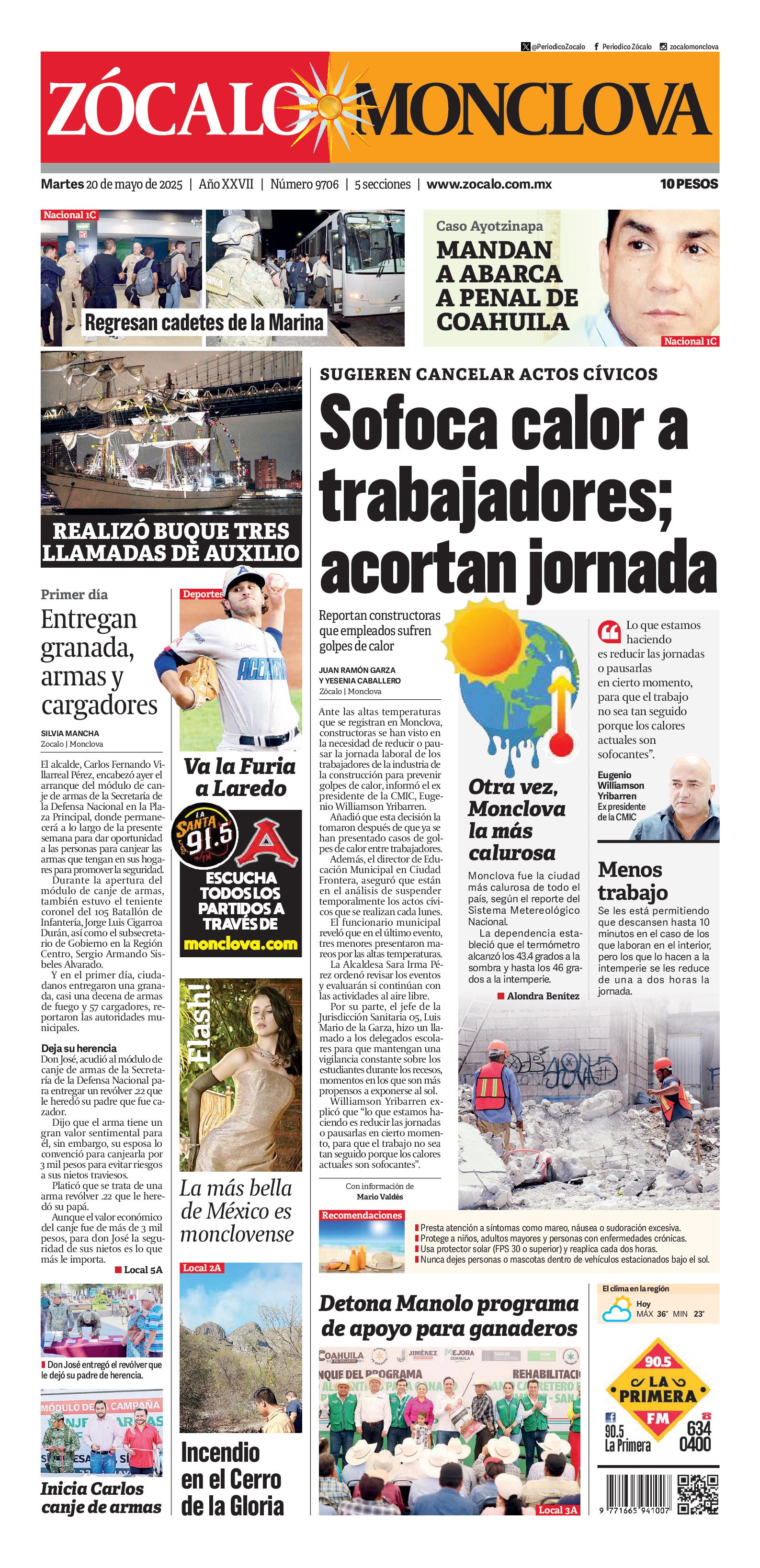 Monclova edición impresa
