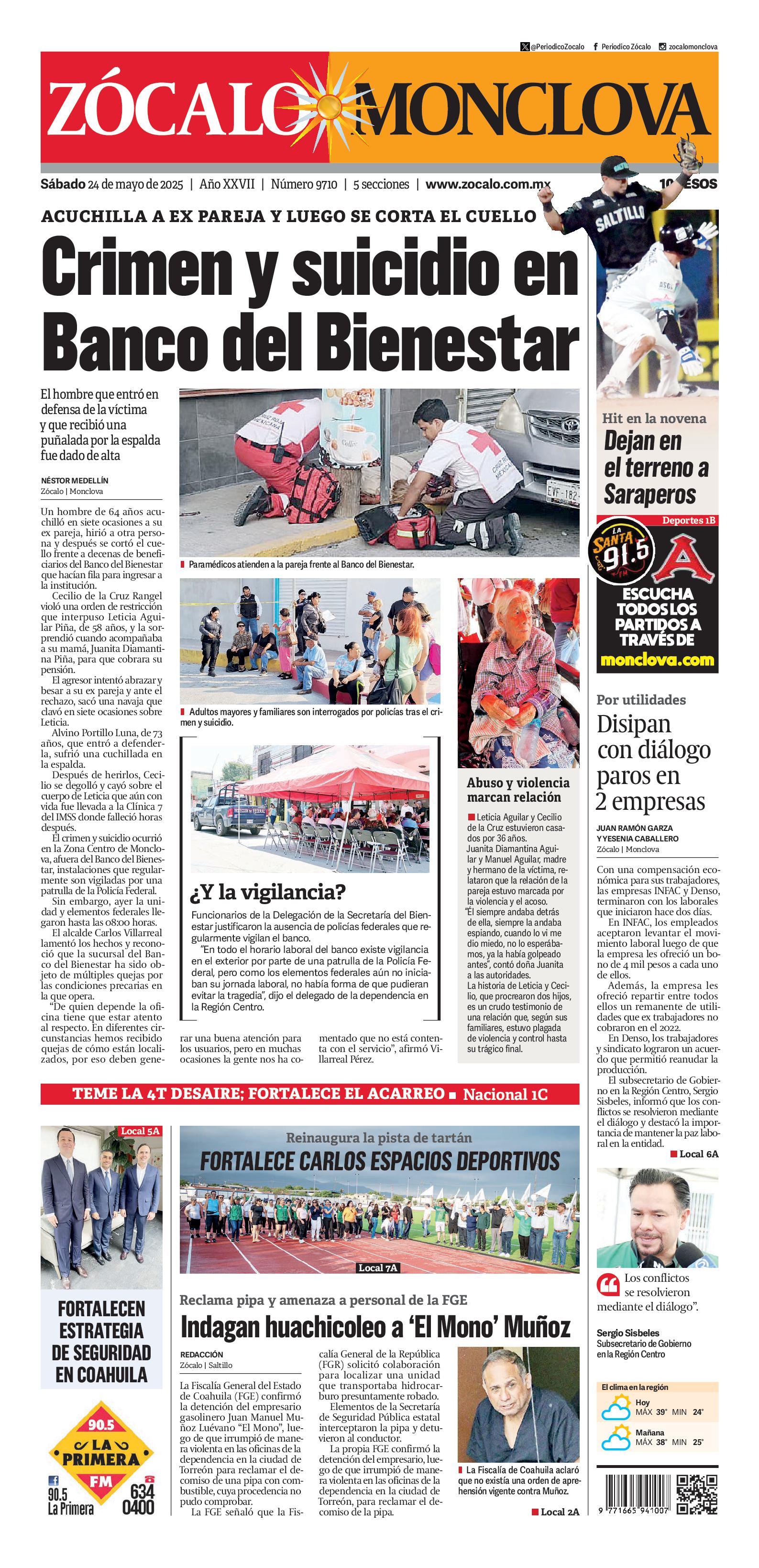 Monclova edición impresa