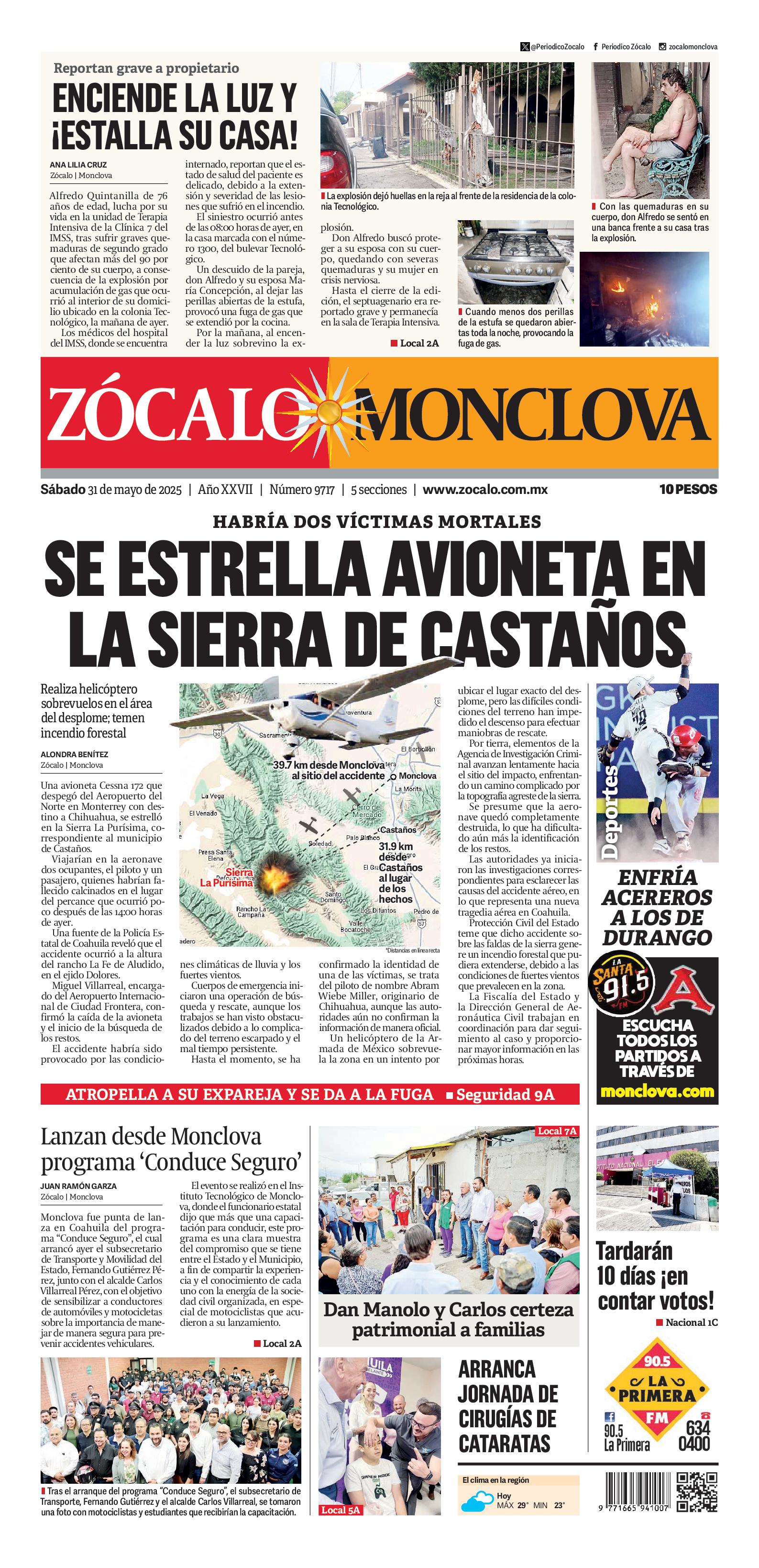 Monclova edición impresa