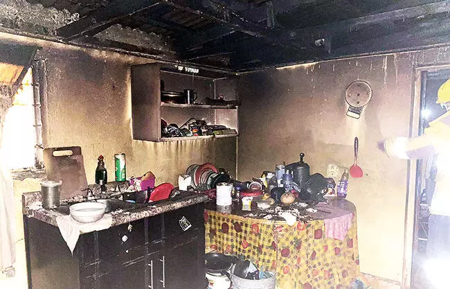 Un probable cortocircuito habría sido la causa del siniestro.