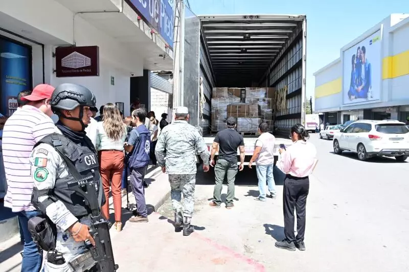 La funcionaria destacó que en esta ocasión se enviarán mayoritariamente mamparas especiales en lugar de canceles tradicionales, facilitando así el