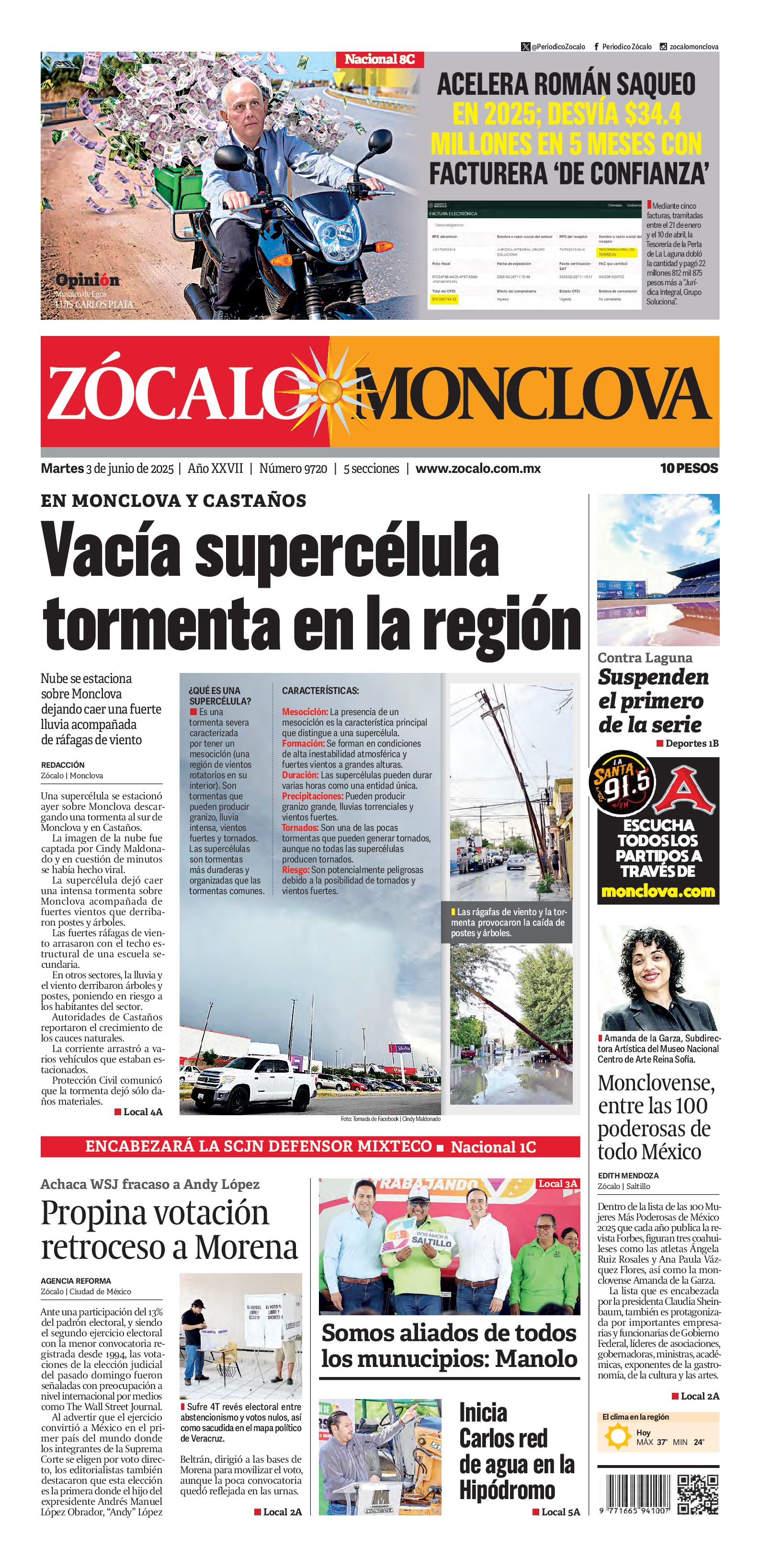 Monclova edición impresa