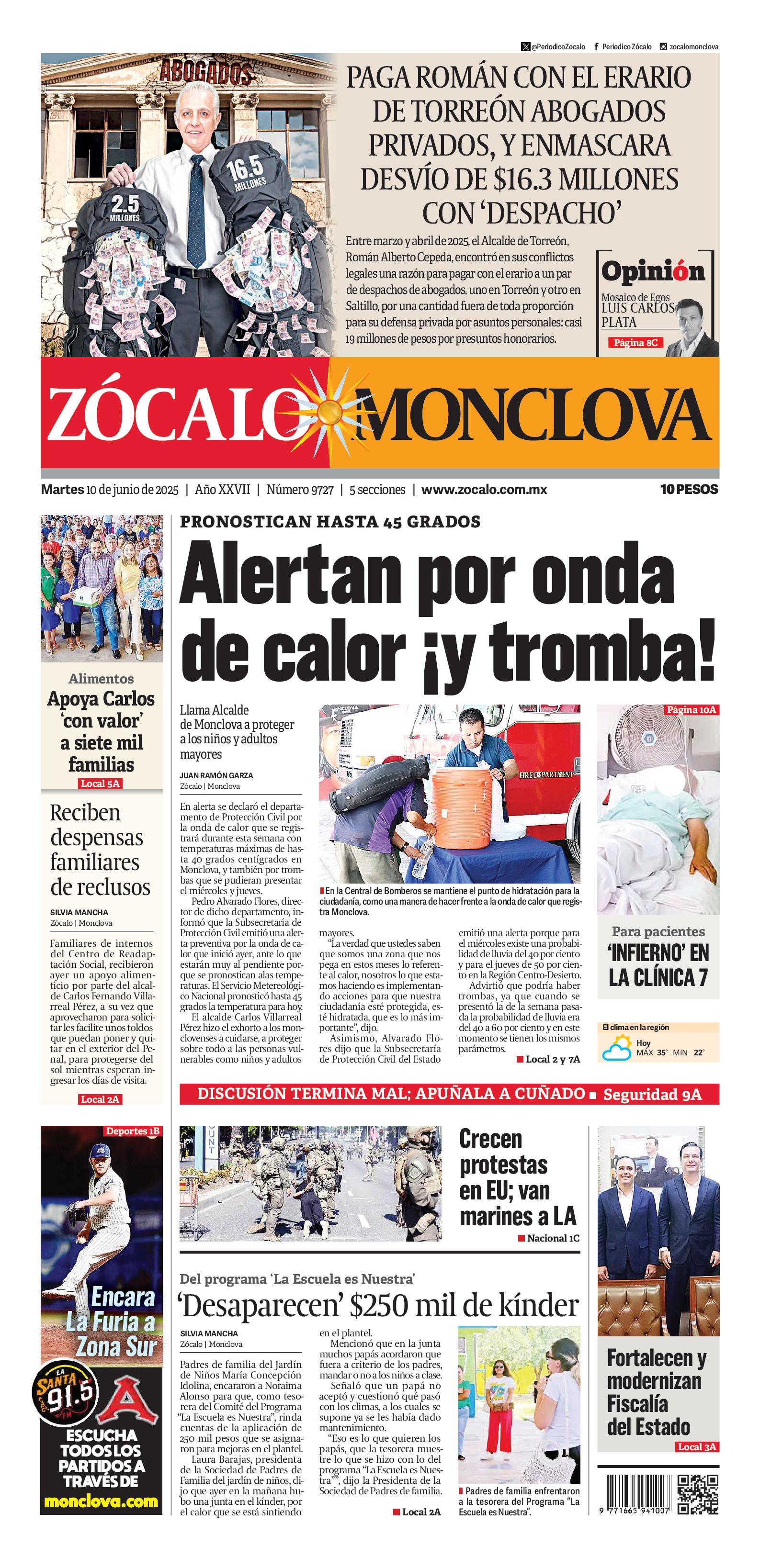 Monclova edición impresa