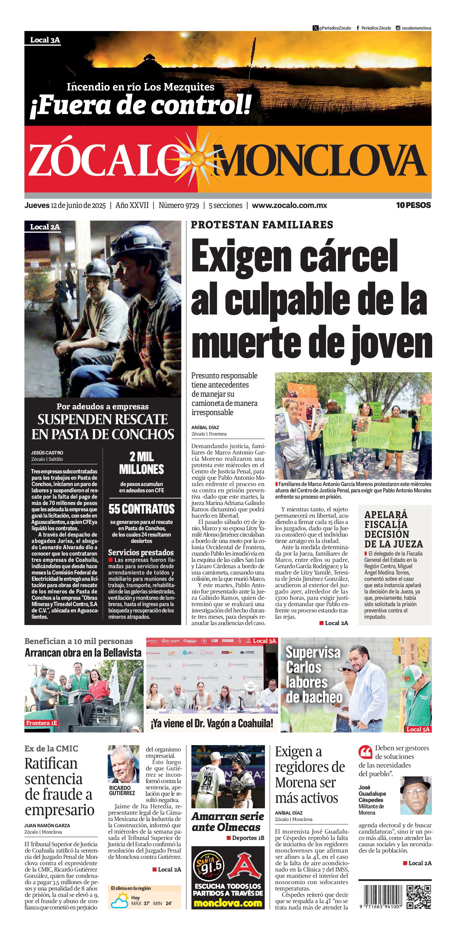 Monclova edición impresa