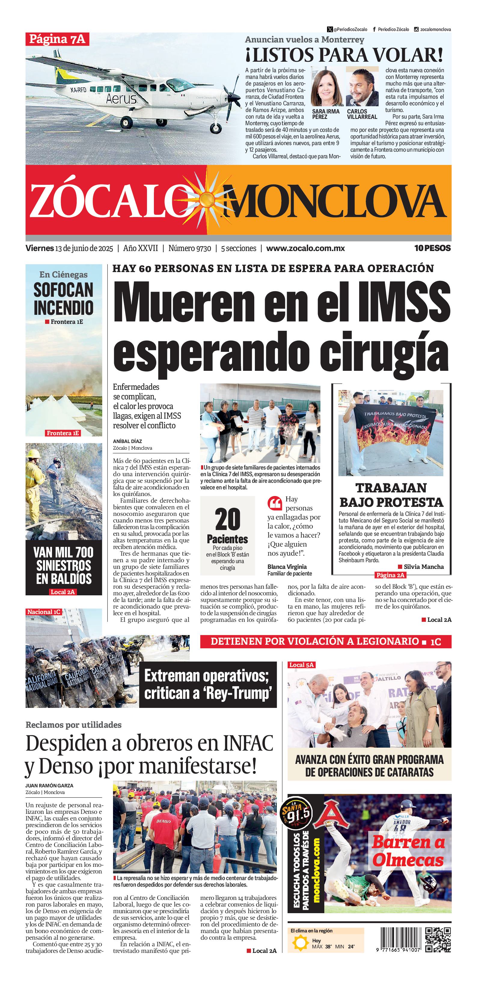 Monclova edición impresa