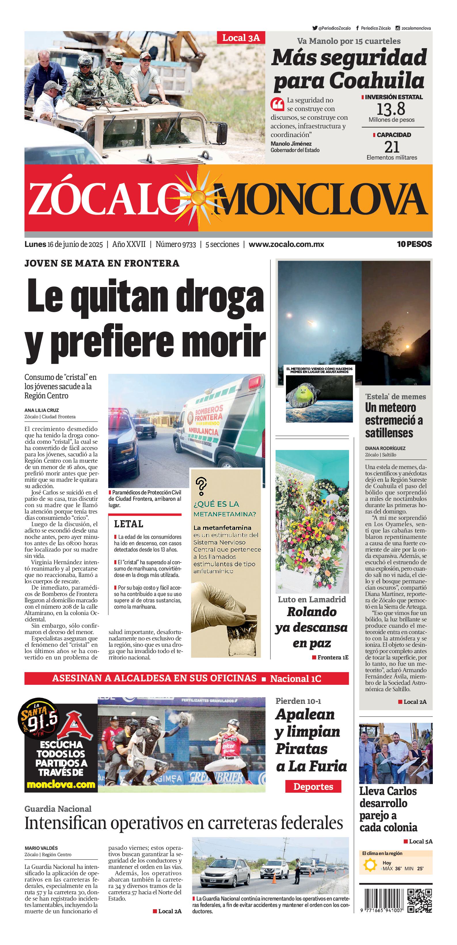 Monclova edición impresa