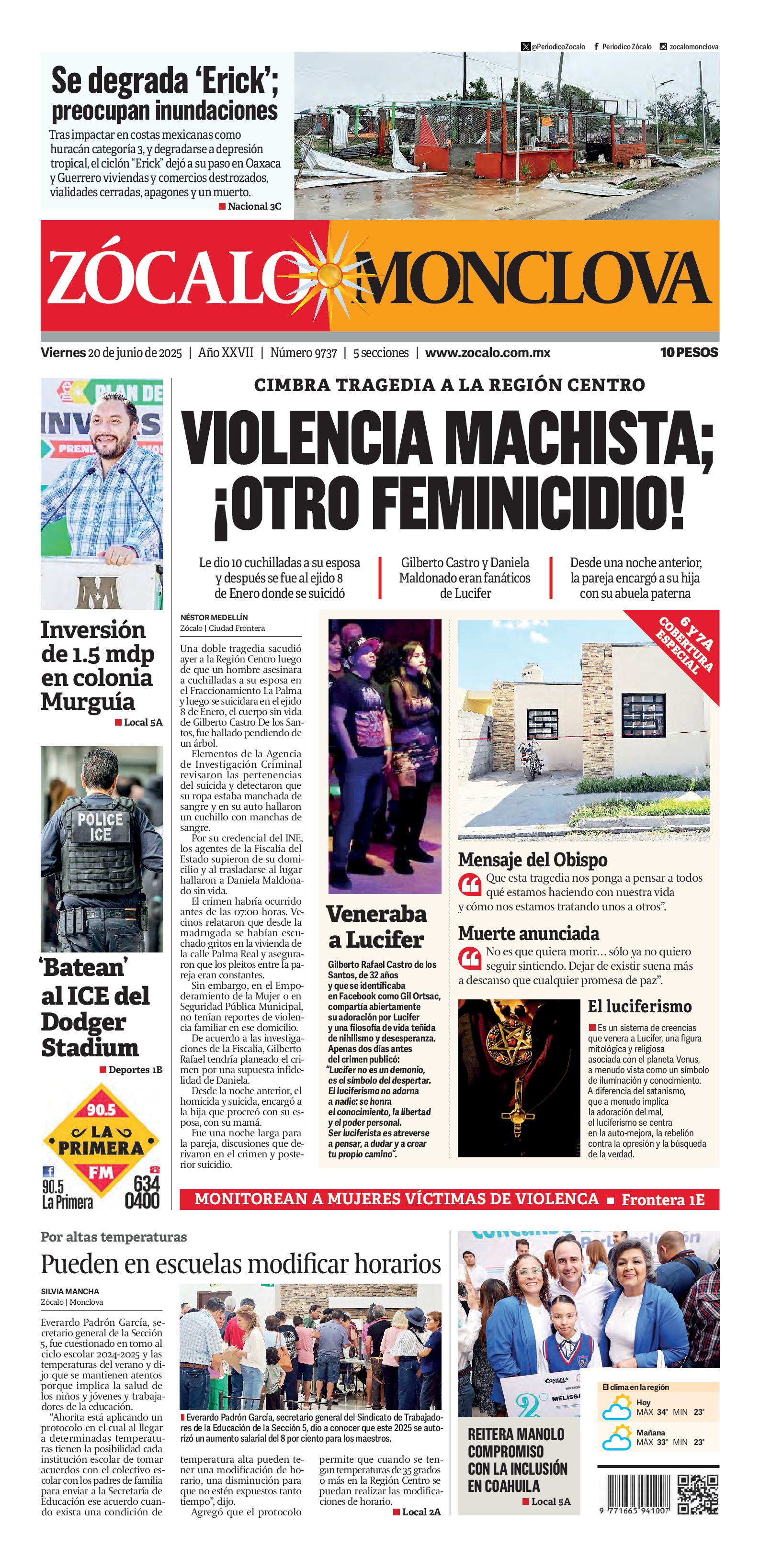 Monclova edición impresa