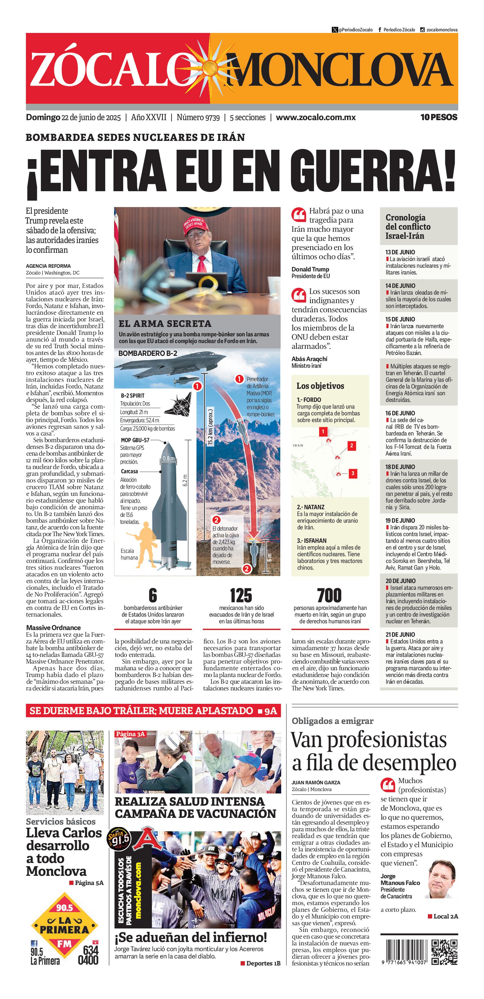 Monclova edición impresa