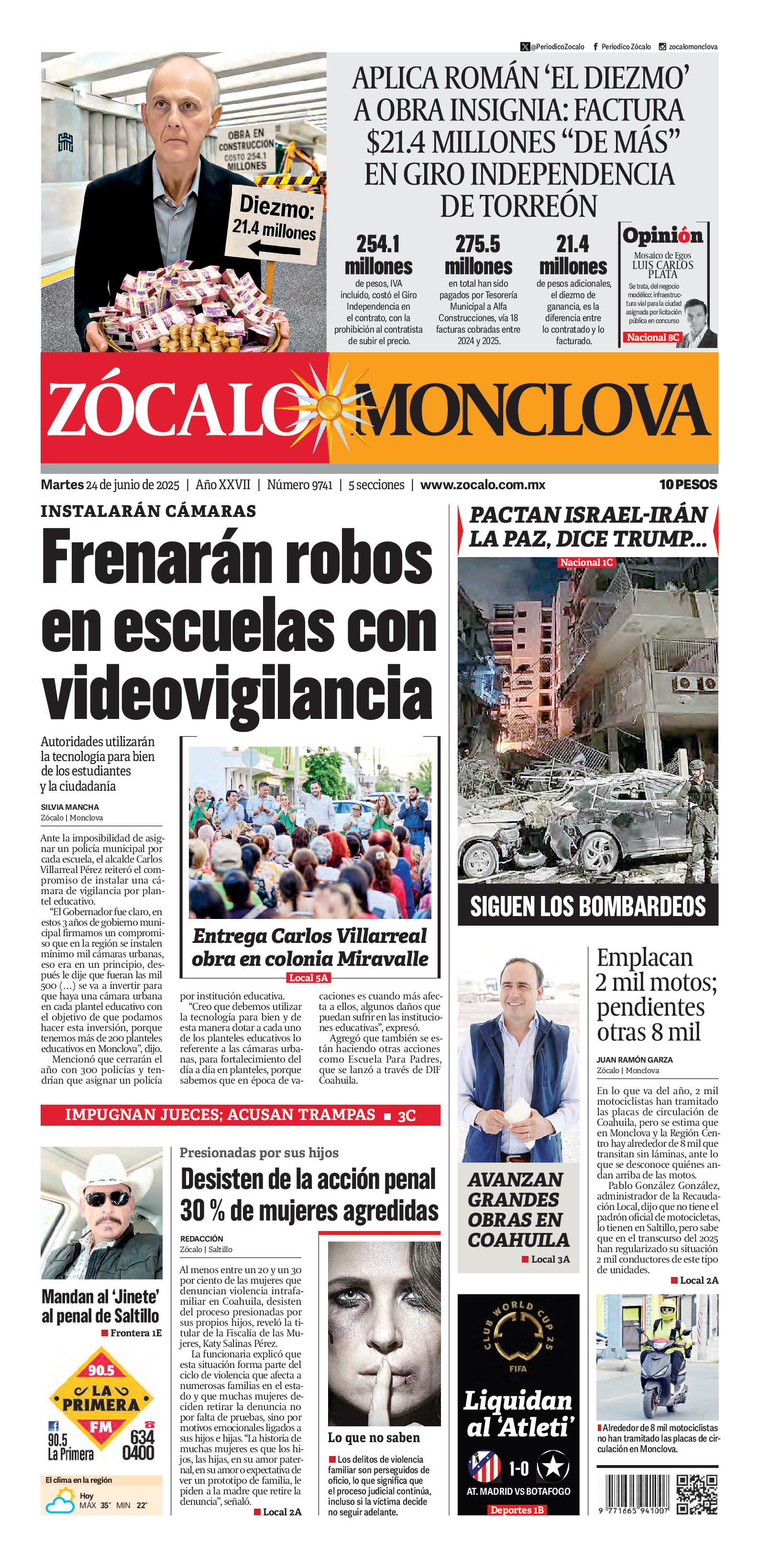 Monclova edición impresa