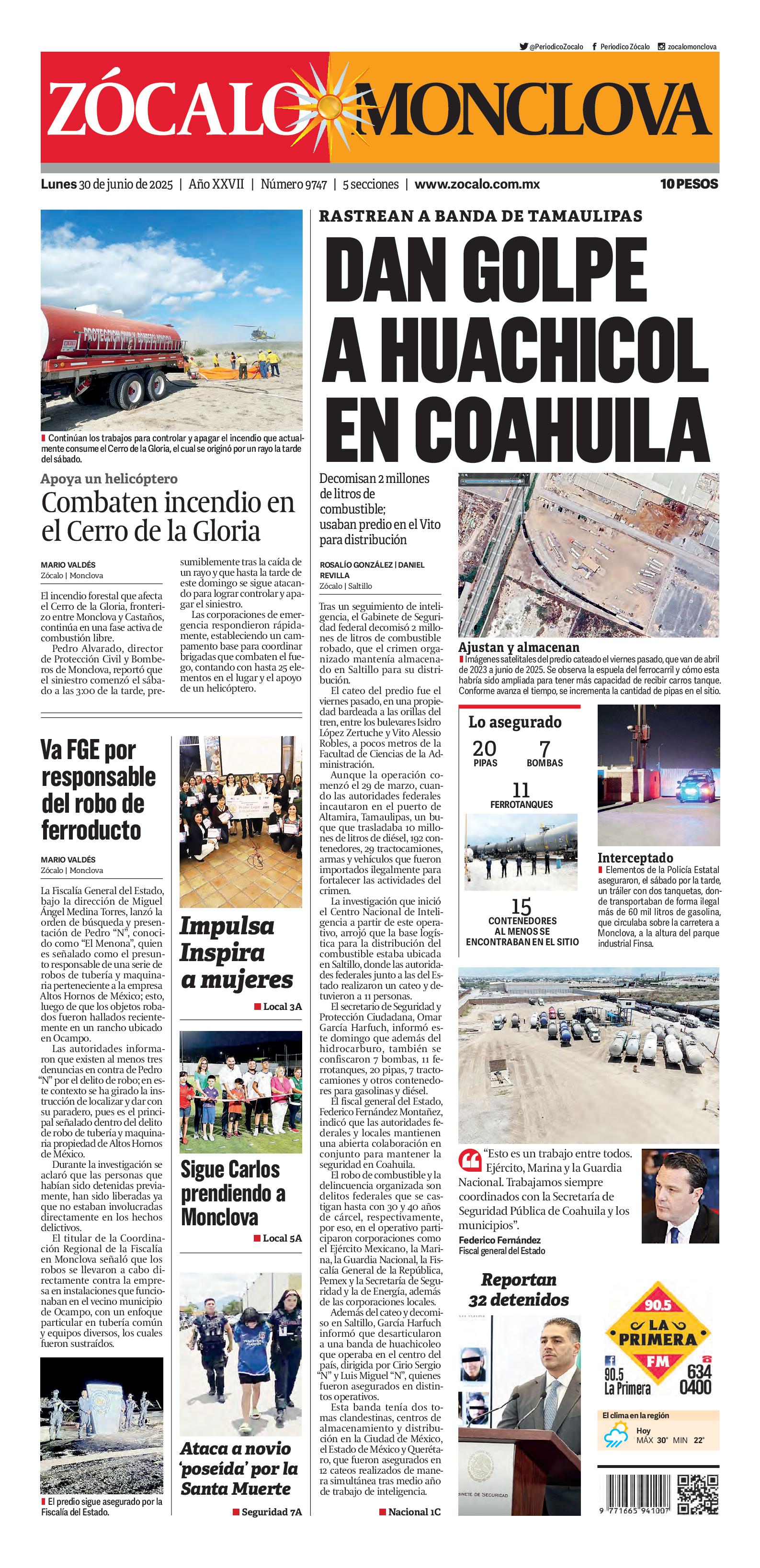 Monclova edición impresa