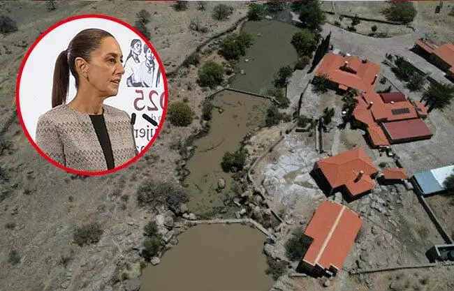 Sheinbaum informó sobre la denuncia presentada a obra, con una apropiación ilegal de 700 mil metros cúbicos de agua, ante la Fiscalía General.