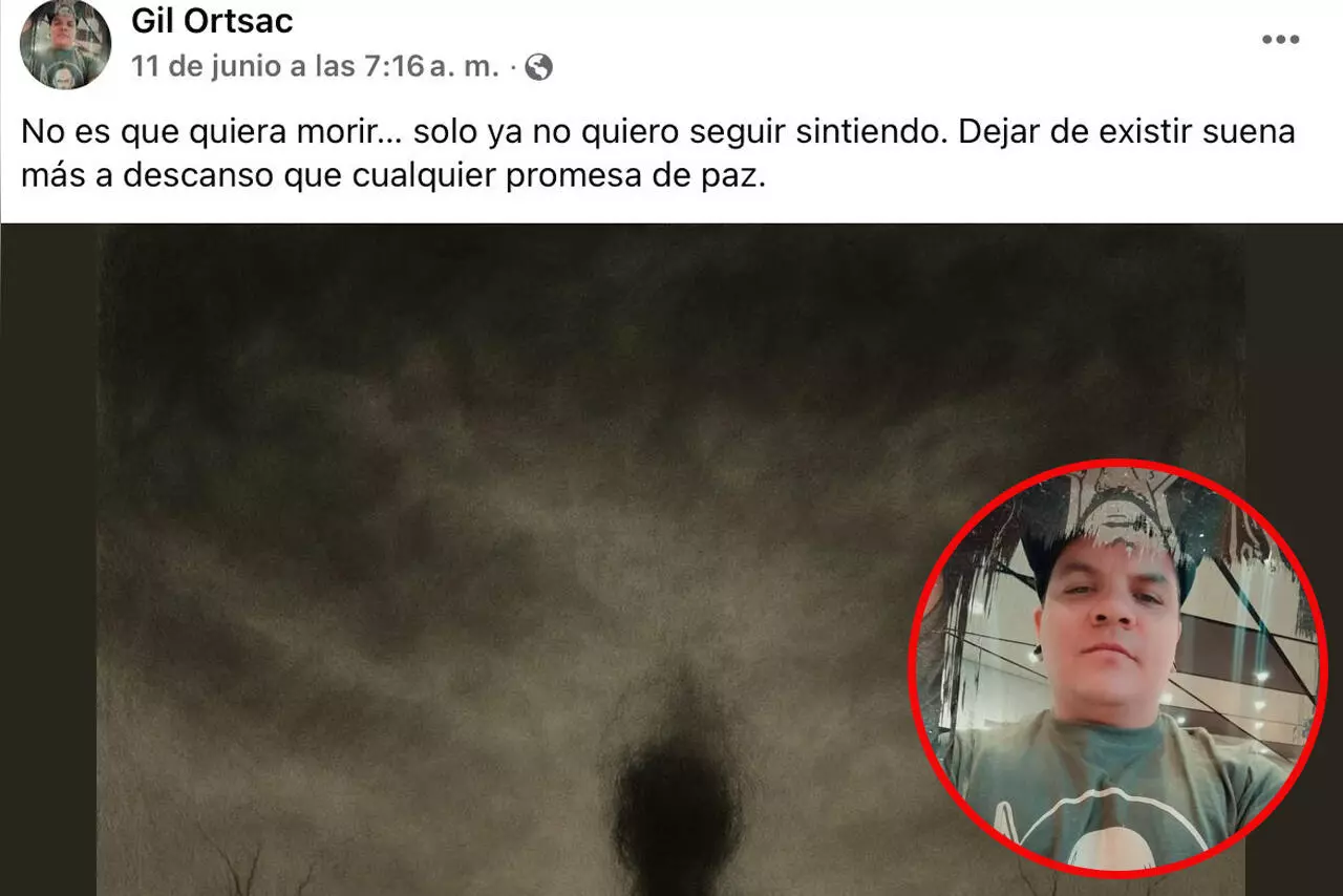 Gilberto Castro compartió mensajes preocupantes en sus redes antes del incidente que mostraban señales de alerta.