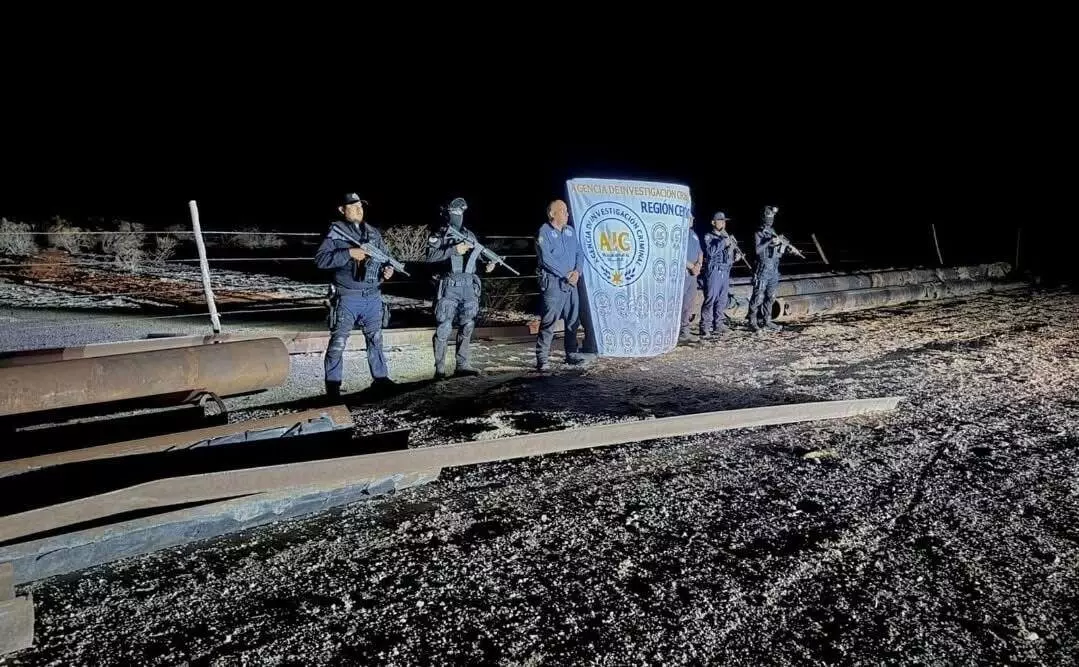  Tras un operativo conjunto de la Fiscalía General del Estado y elementos de la SEDENA, se logró la localización y aseguramiento de una importante 