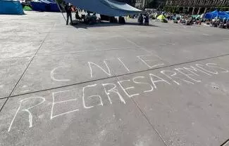 Pasadas las 09:00 horas darán un mensaje para dar mayores detalles sobre sus próximas acciones