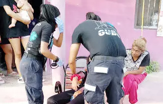La jovencita de 14 años presentaba crisis nerviosa.