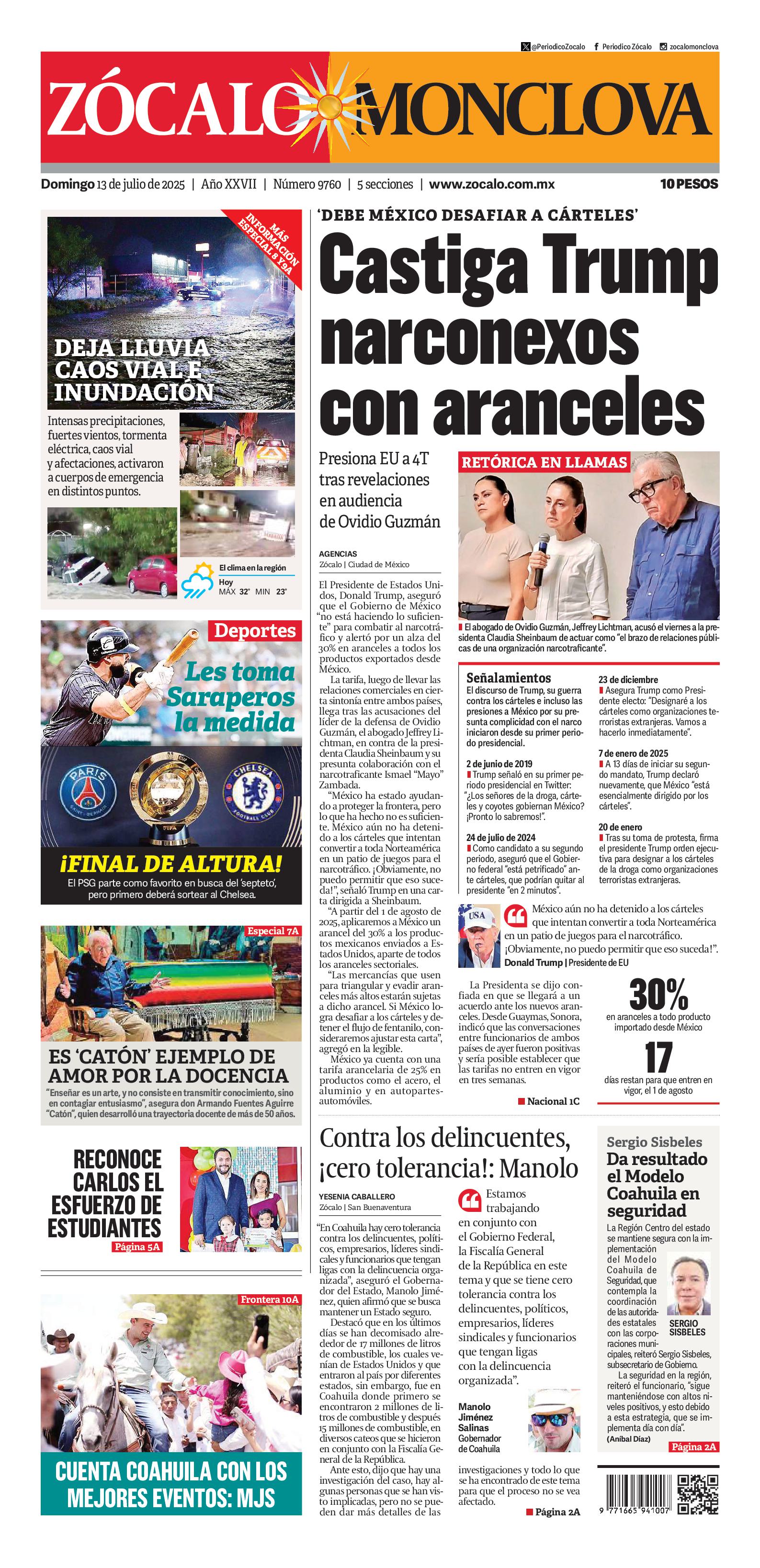 Monclova edición impresa