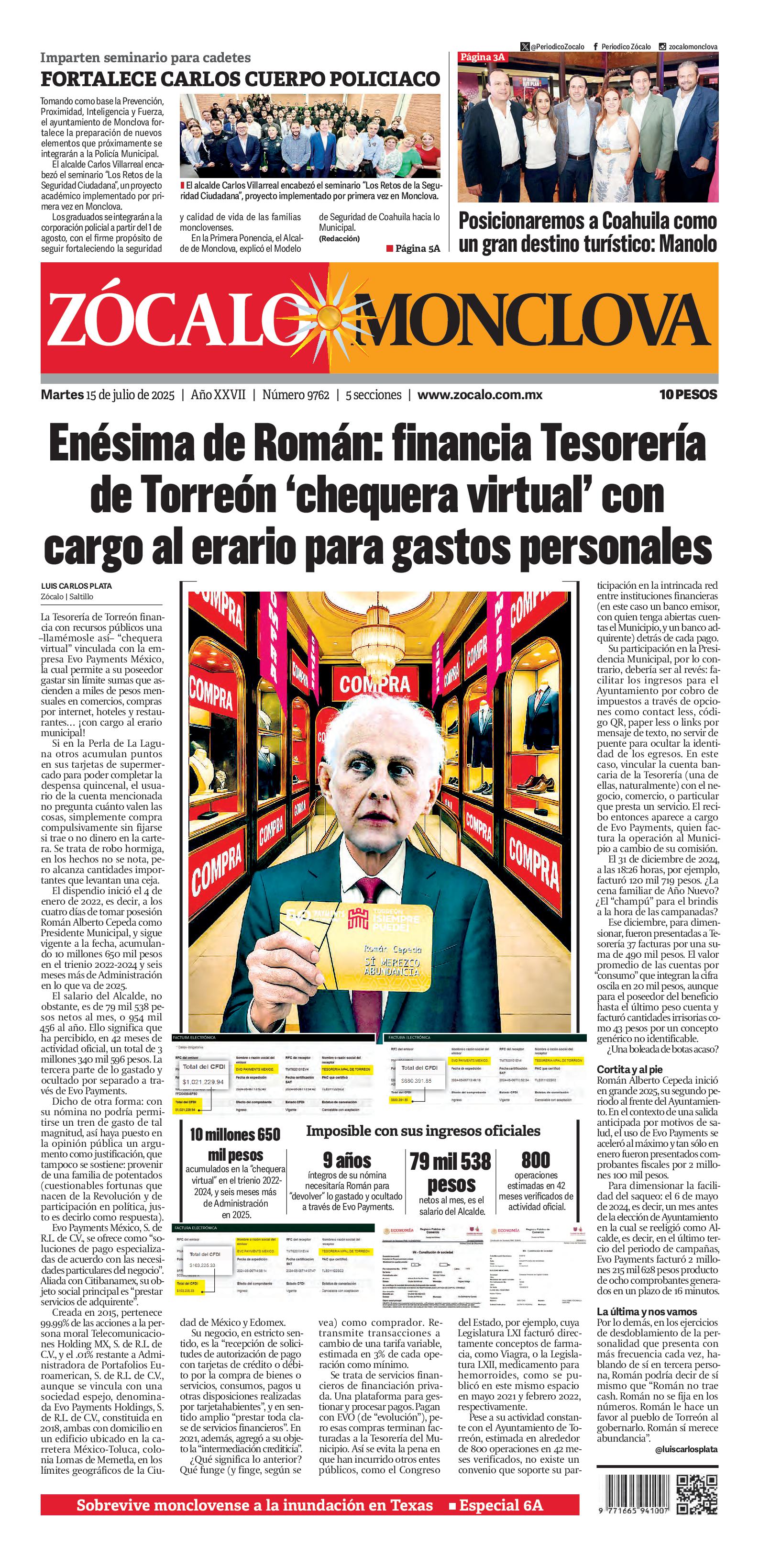 Monclova edición impresa