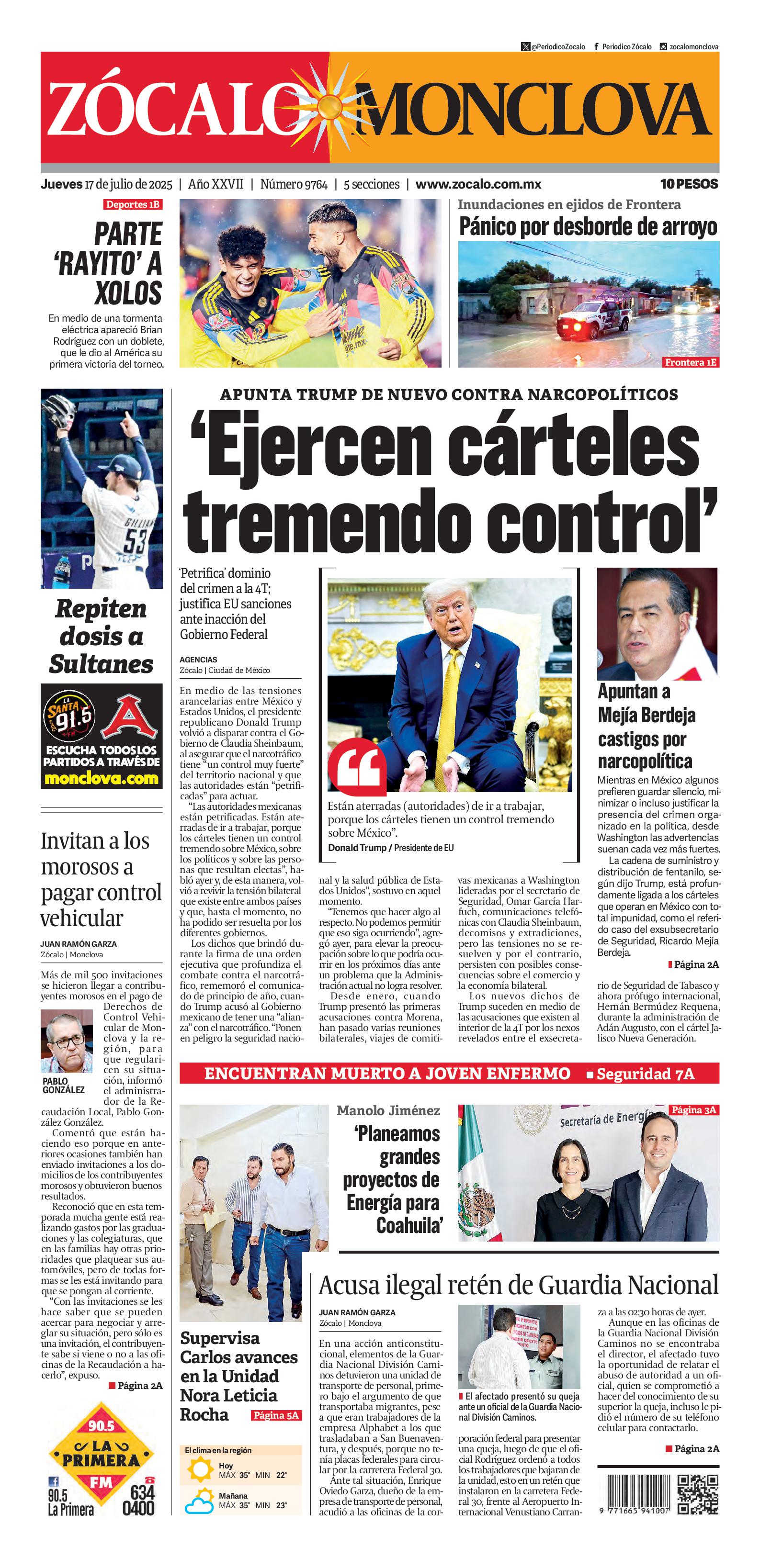 Monclova edición impresa