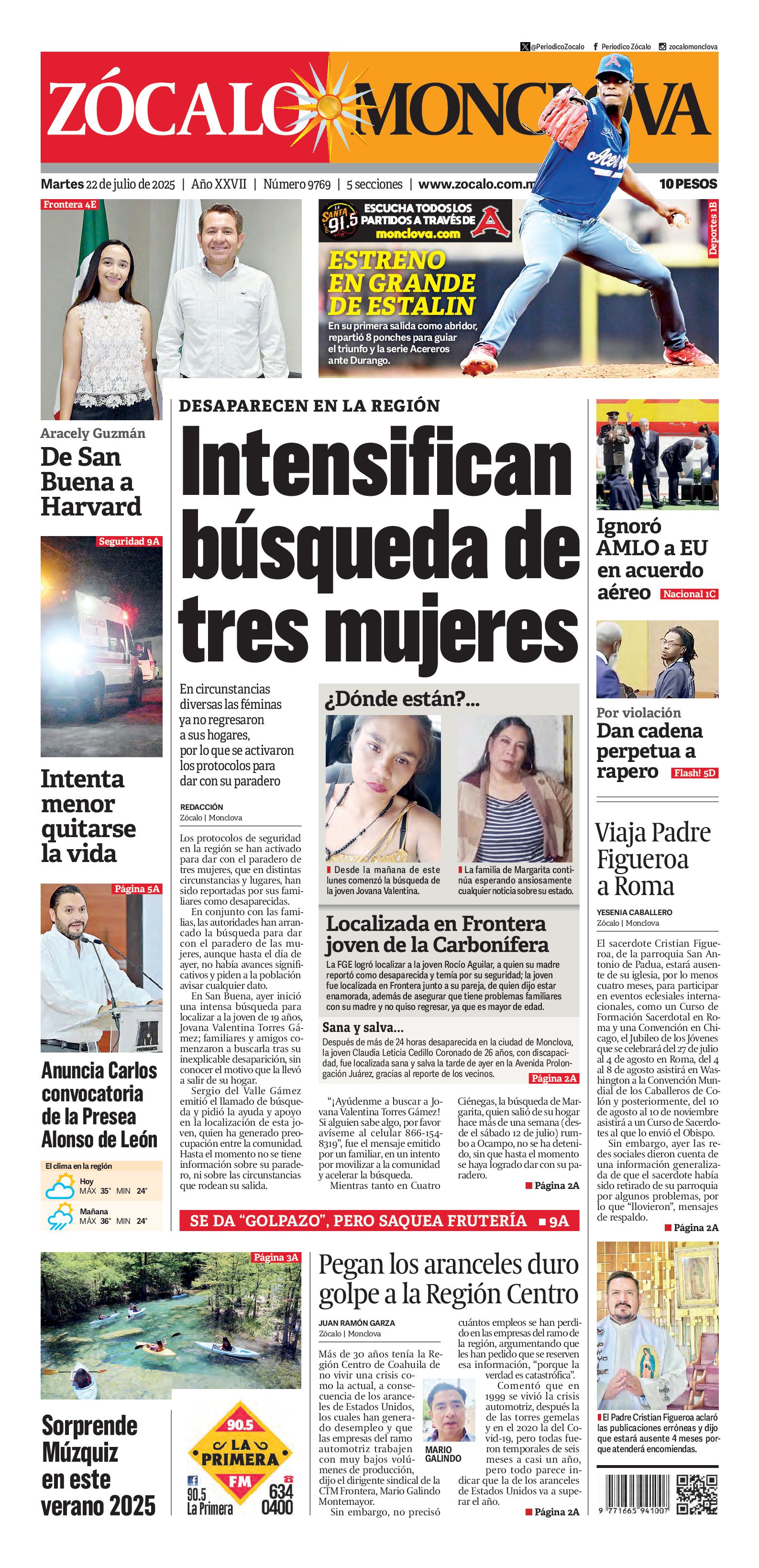 Monclova edición impresa