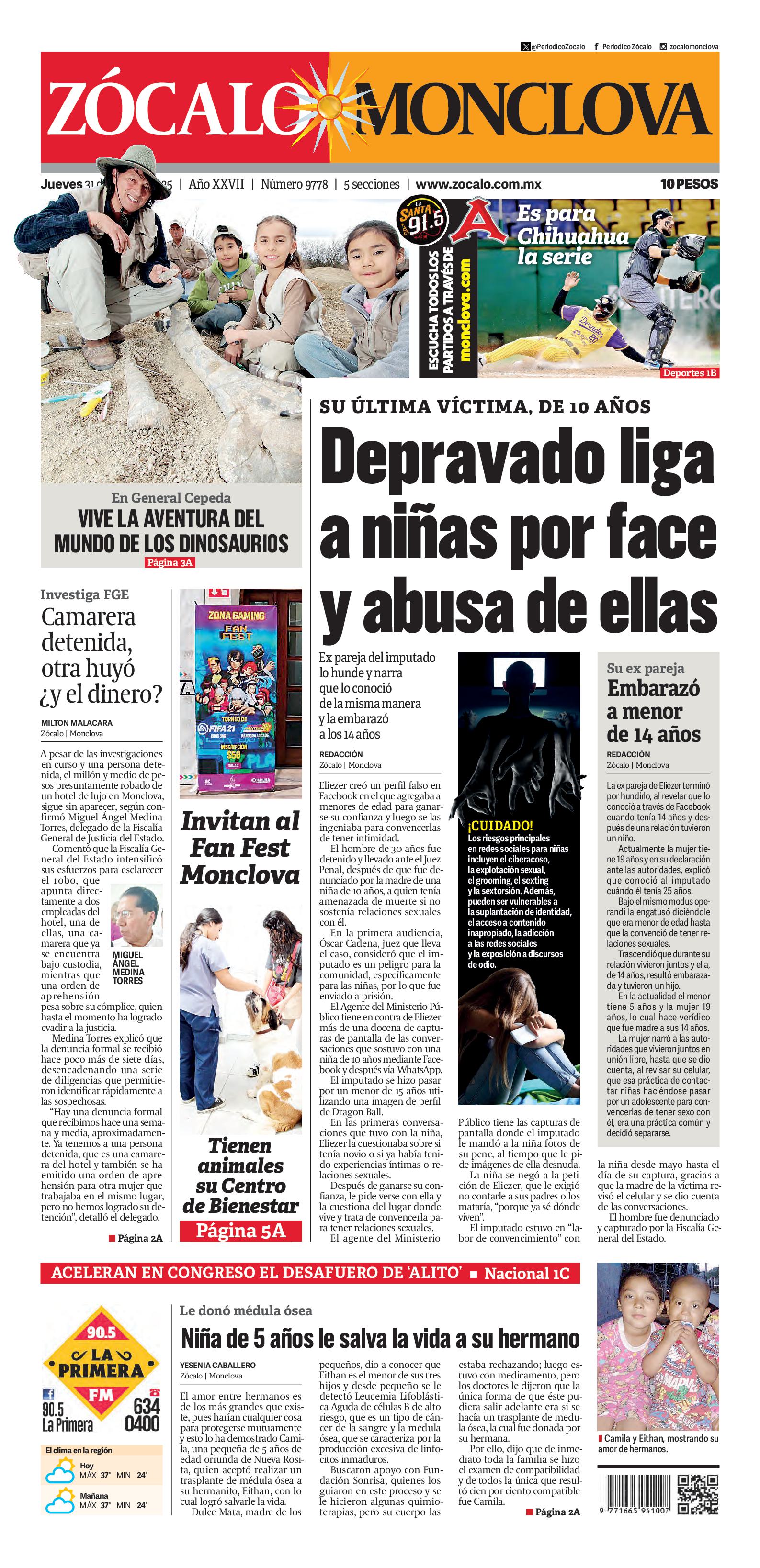 Monclova edición impresa